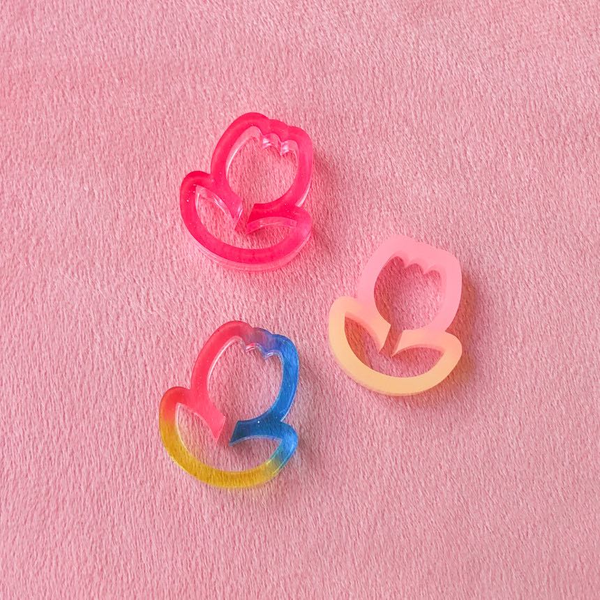 [angel craft] tulip shaker mold