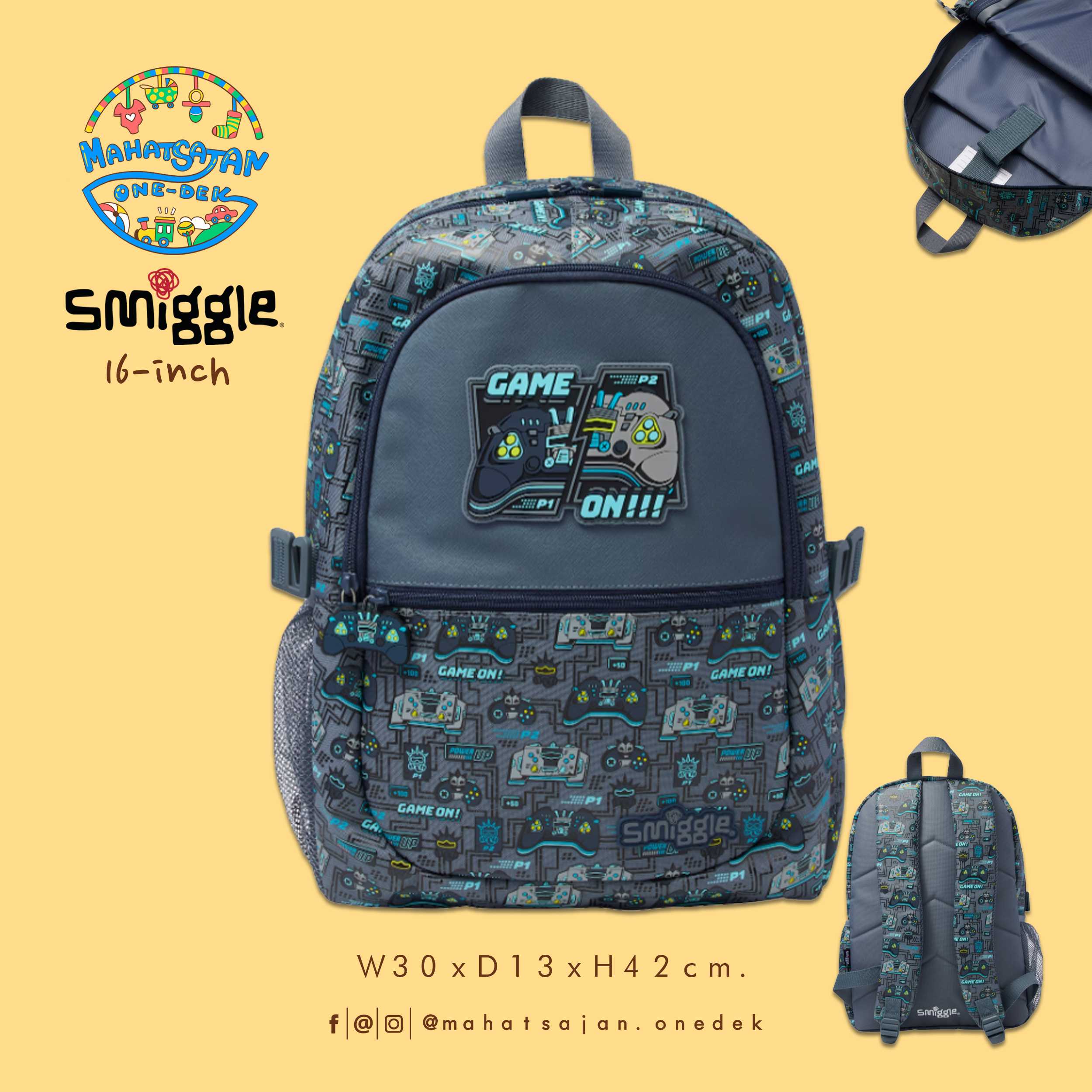 Epic Adventures Classic Attach Backpack 16’’ กระเป๋าเป้ 16 นิ้ว