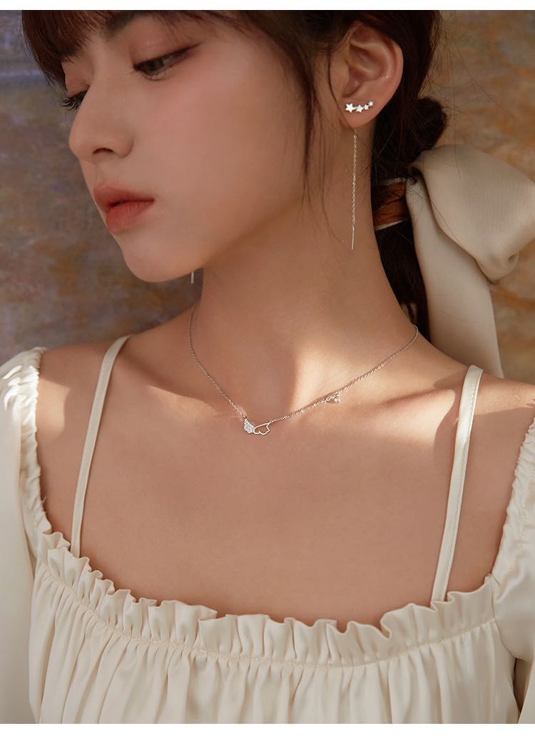 สร้อยคอเงินแท้925 จี้ปีกนางฟ้า