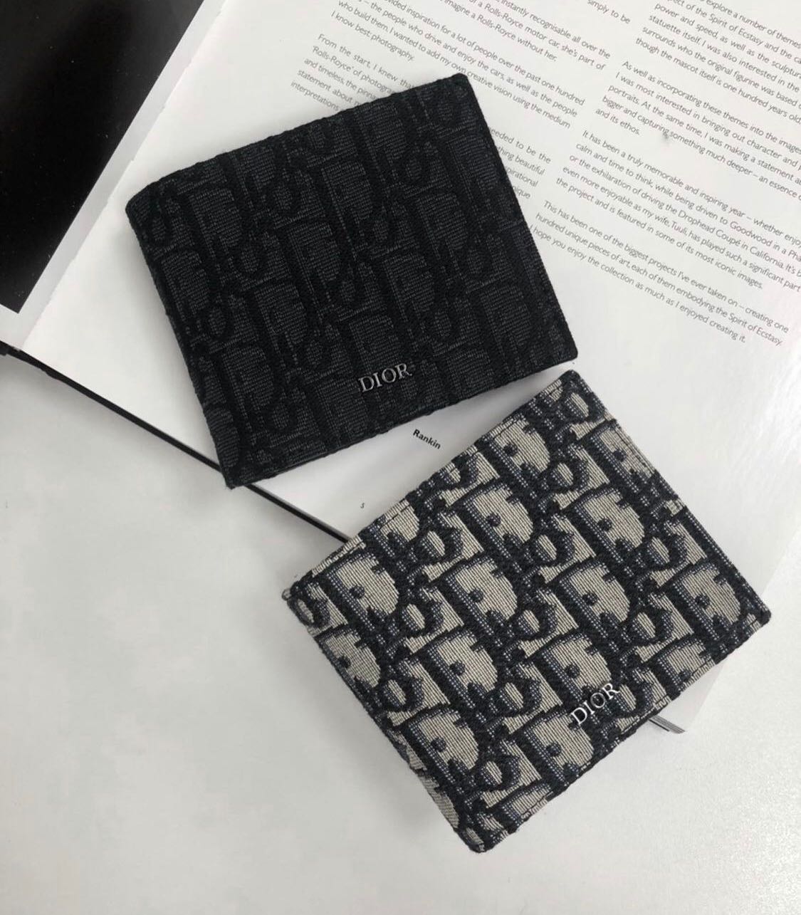 แท้100%🔥 Dior Compact Wallet