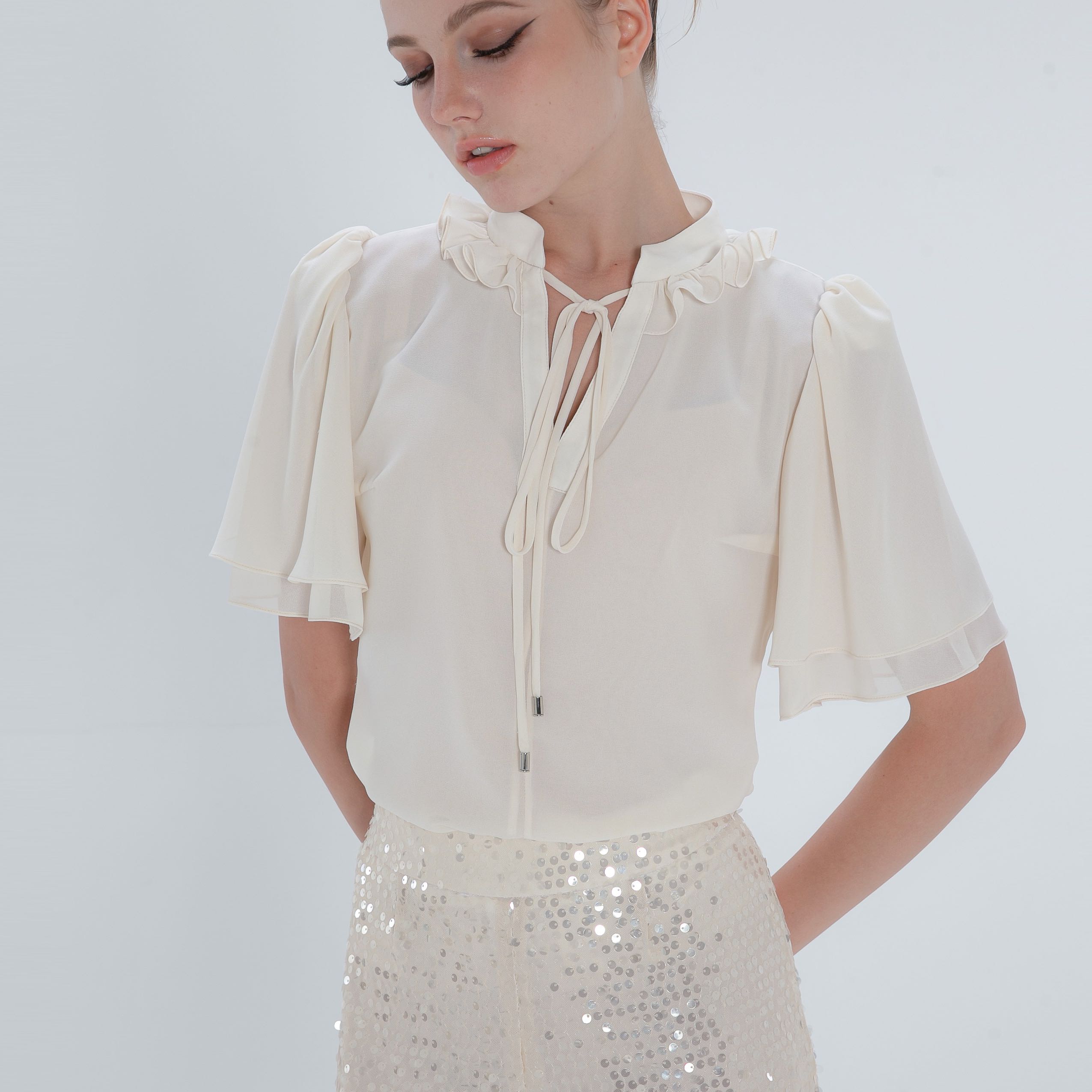 Ruffle Blouse