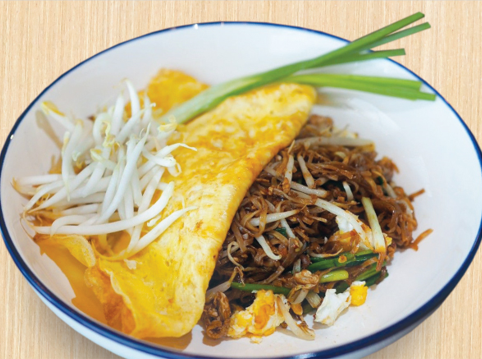 ผัดหมี่โคราชมังสวิรัติ