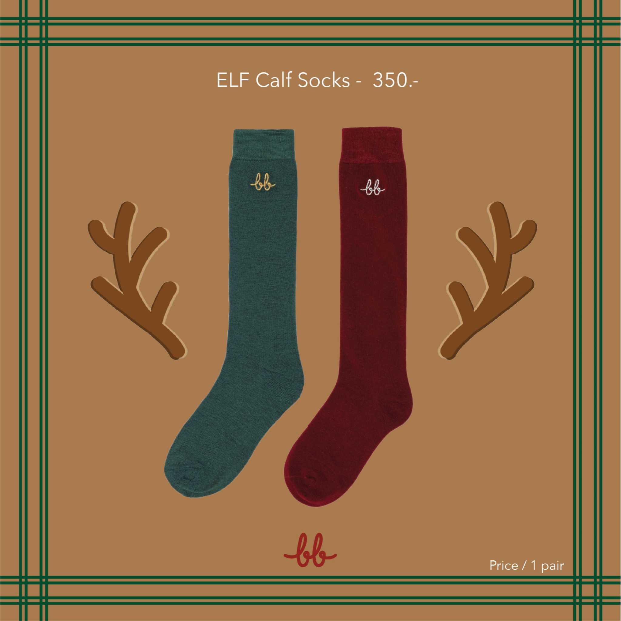 ELF Women Calf Socks (Long) ถุงเท้าผู้หญิง ระดับใต้เข่า