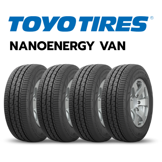 ยางรถยนต์ 235/65 R16 TOYO รุ่น NANOENERGY VAN ปี2022 (ราคา4เส้น)