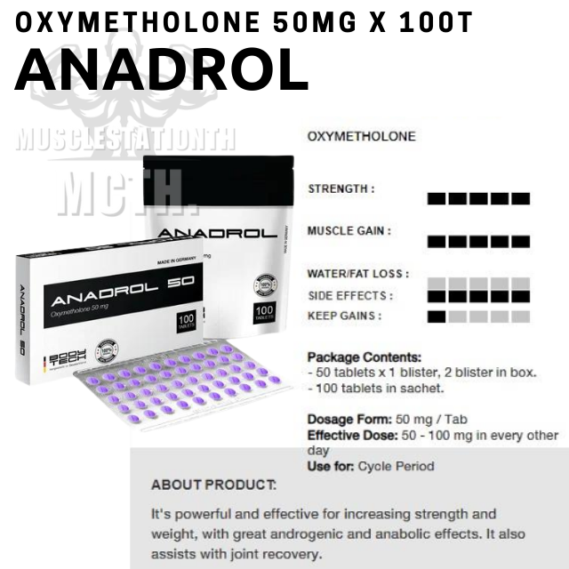 Anadrol Bodytech (50mg×100t)