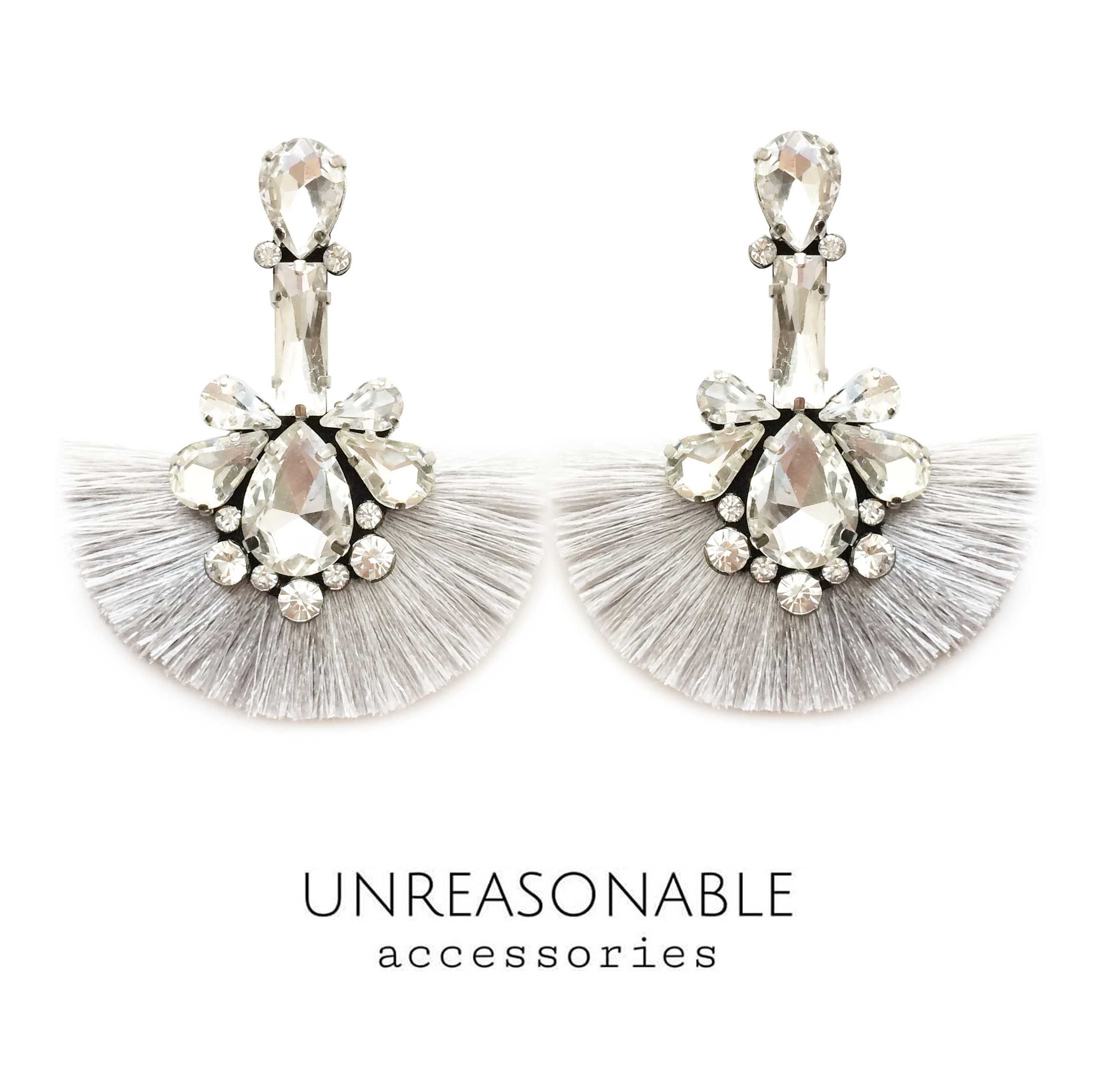 ต่างหูพู่ Tassel Earrings : UA0363-01