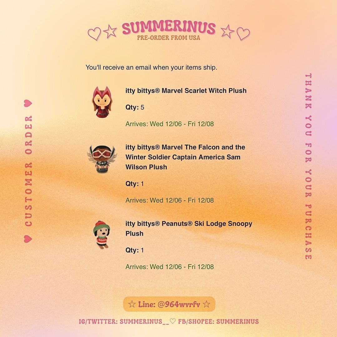 📦 Customer Order 2023 📦