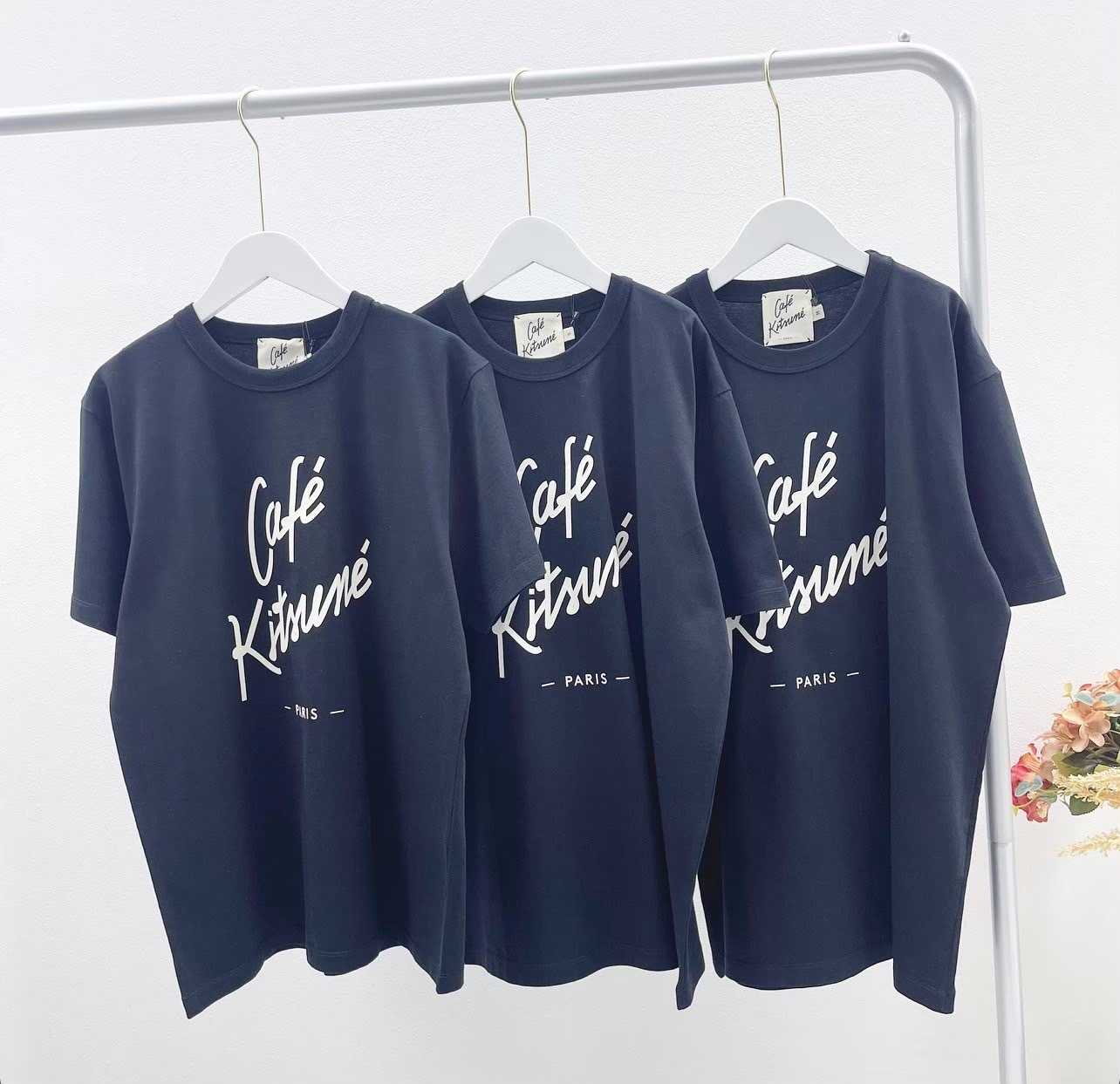 Maison Kitsune Cafe Logo Tshirt