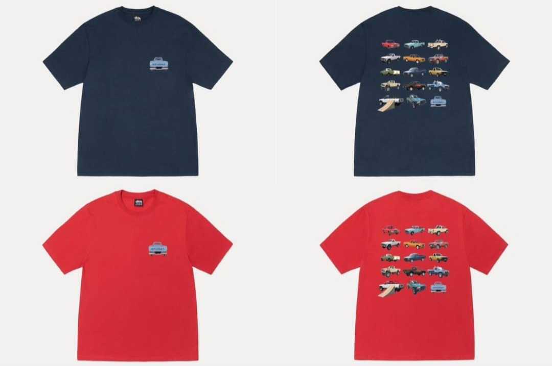 เสื้อยืด  STUSSY BIG & MEATY TEE PIGMENT DYED
