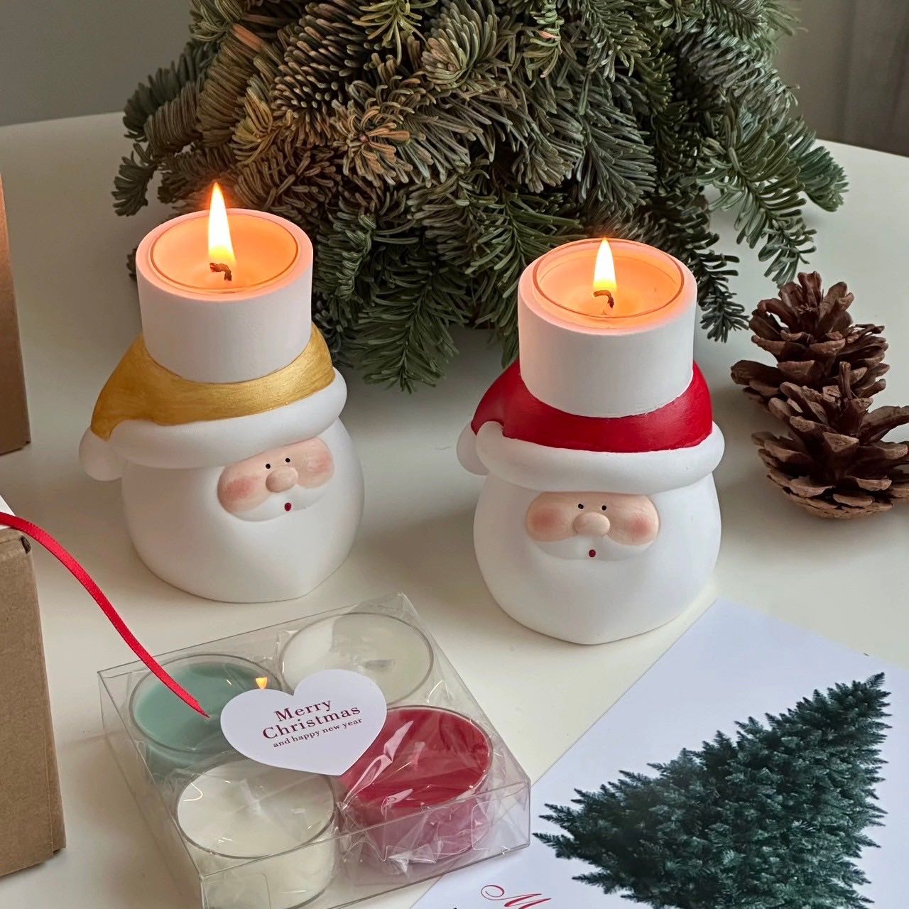 Santa Candles 🎄⌇˗ˏˋ🧣🎅🏻´ˎ˗ 