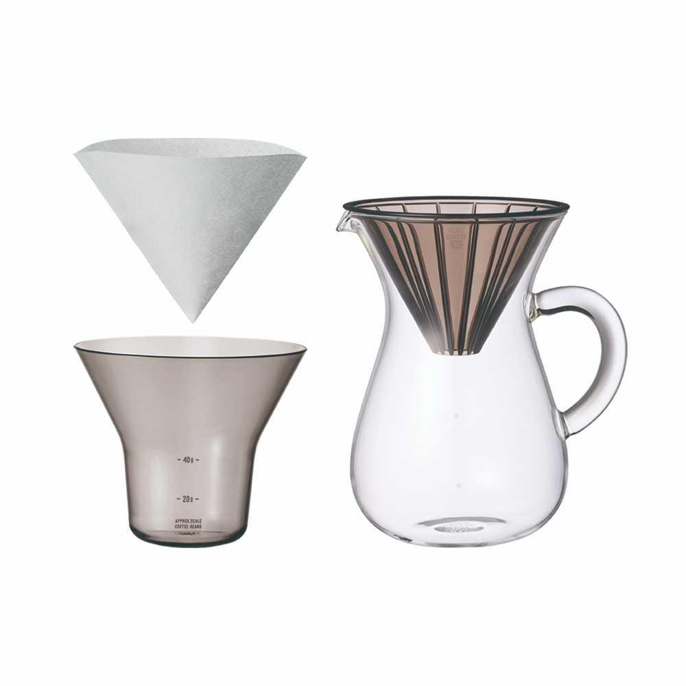 SCS coffee carafe set plastic