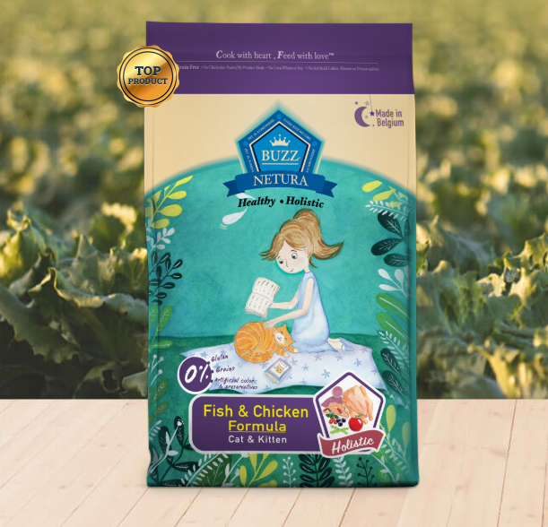 Buzz Netura Cat 1kg. ไก่ ปลา