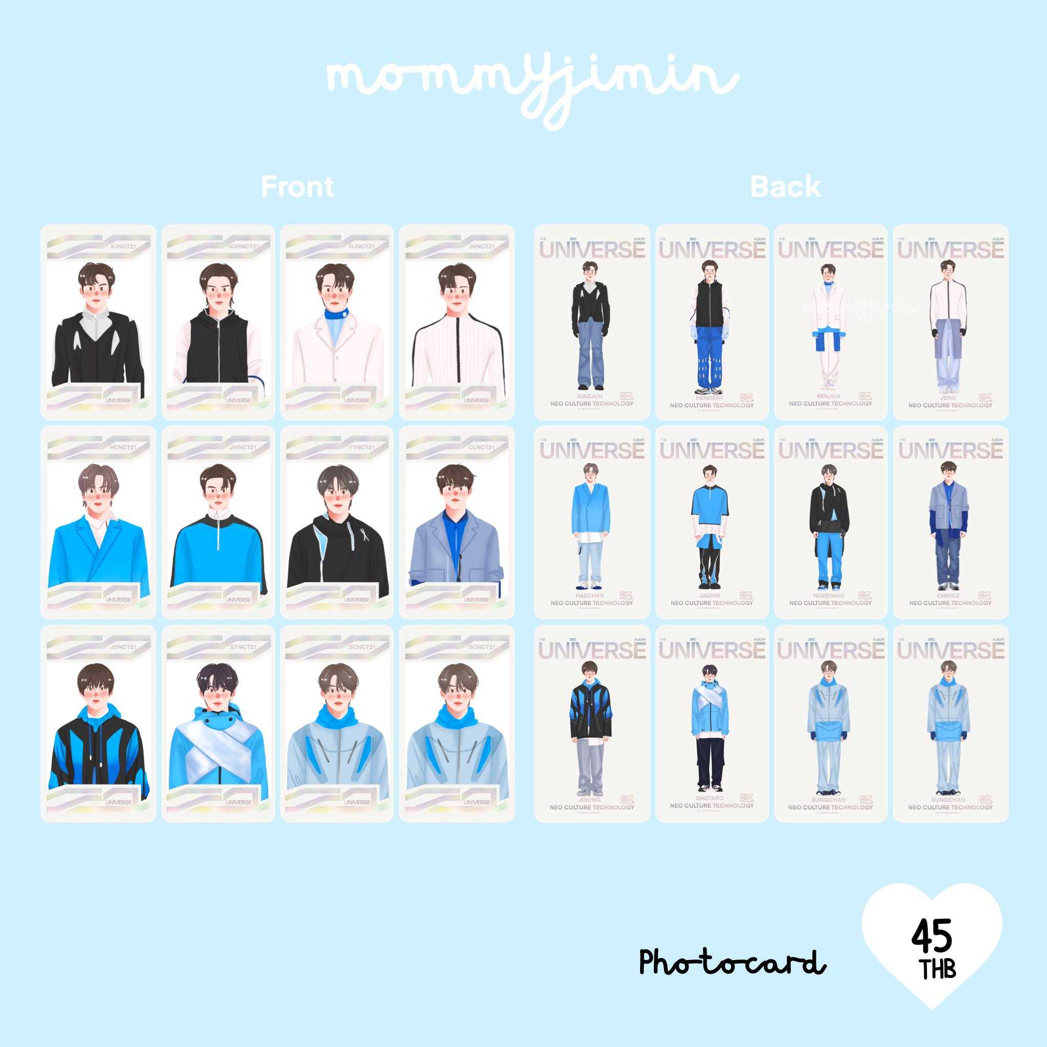 Photocard  NCT 2021 Universe  1  by mommyjiminn
