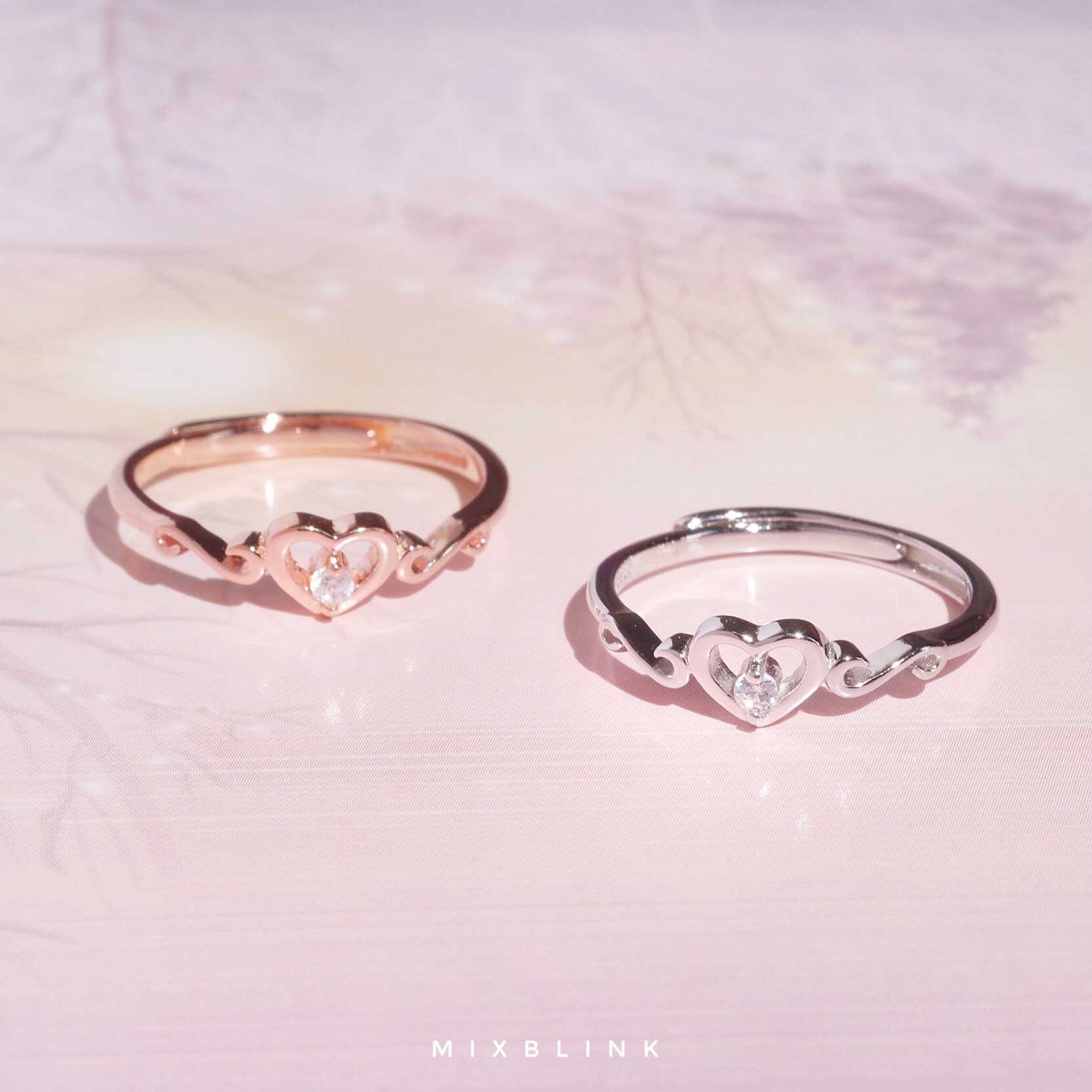 แหวน Princess - ส่งฟรี EMS ( เงินแท้ 92.5% )