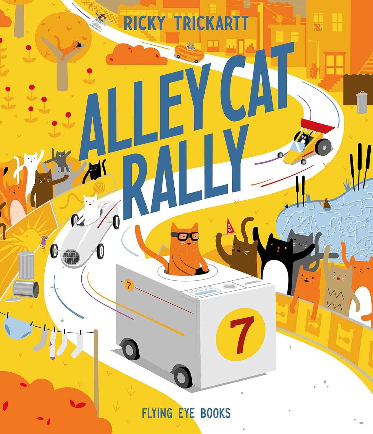 Flying Eye Books - Alley Cat Rally