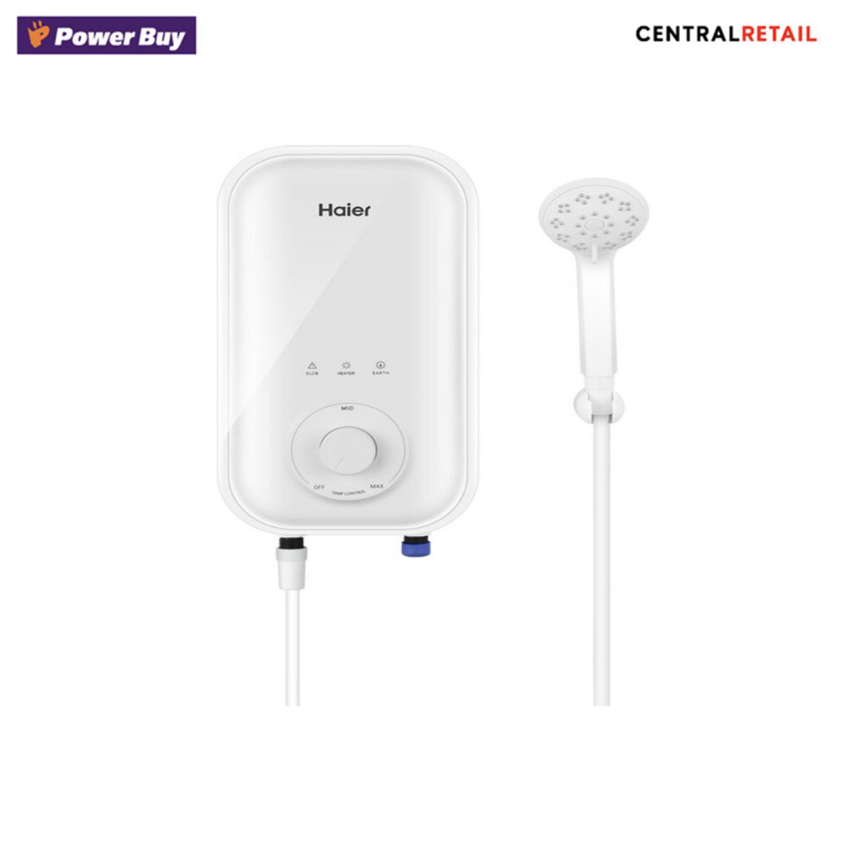 เครื่องทำน้ำอุ่น HAIER EI35A2(W) สีขาว [270219]