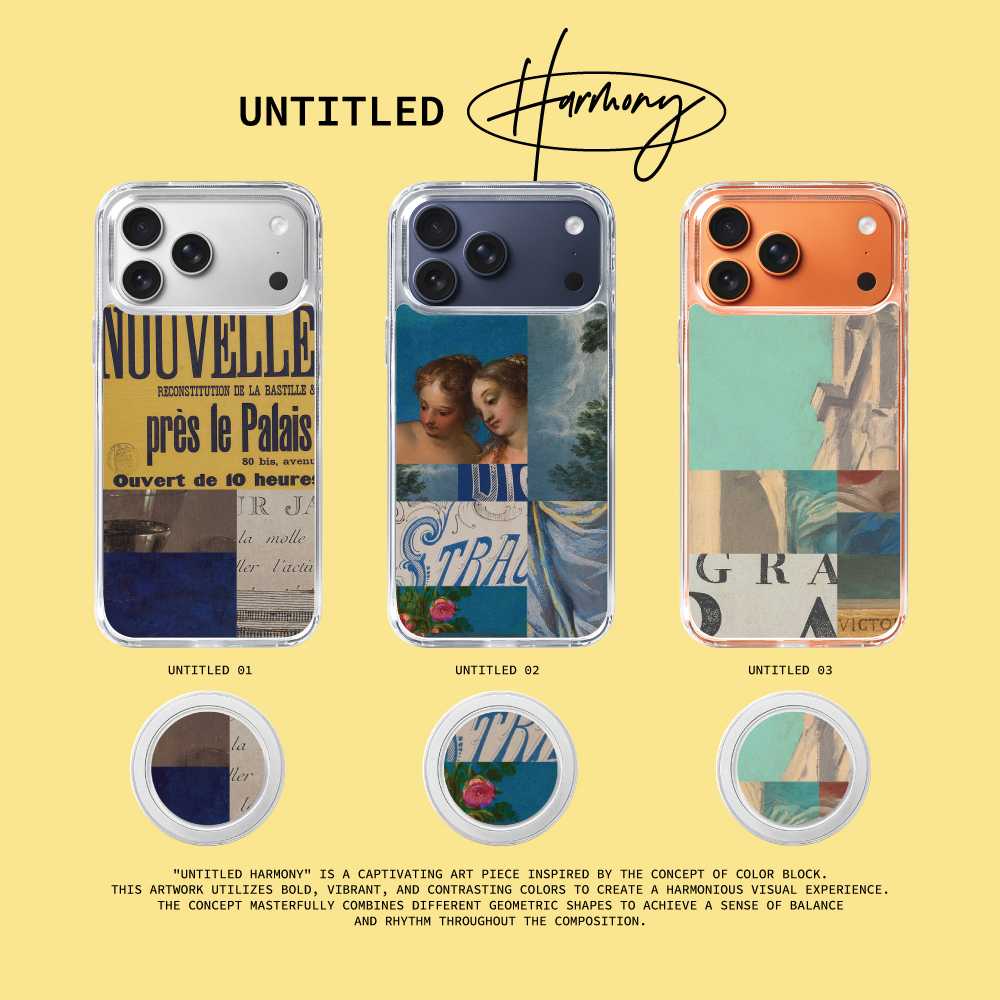 [ขอบใส MAGSAFE] UNTITLED HARMONY [ส่งฟรี]