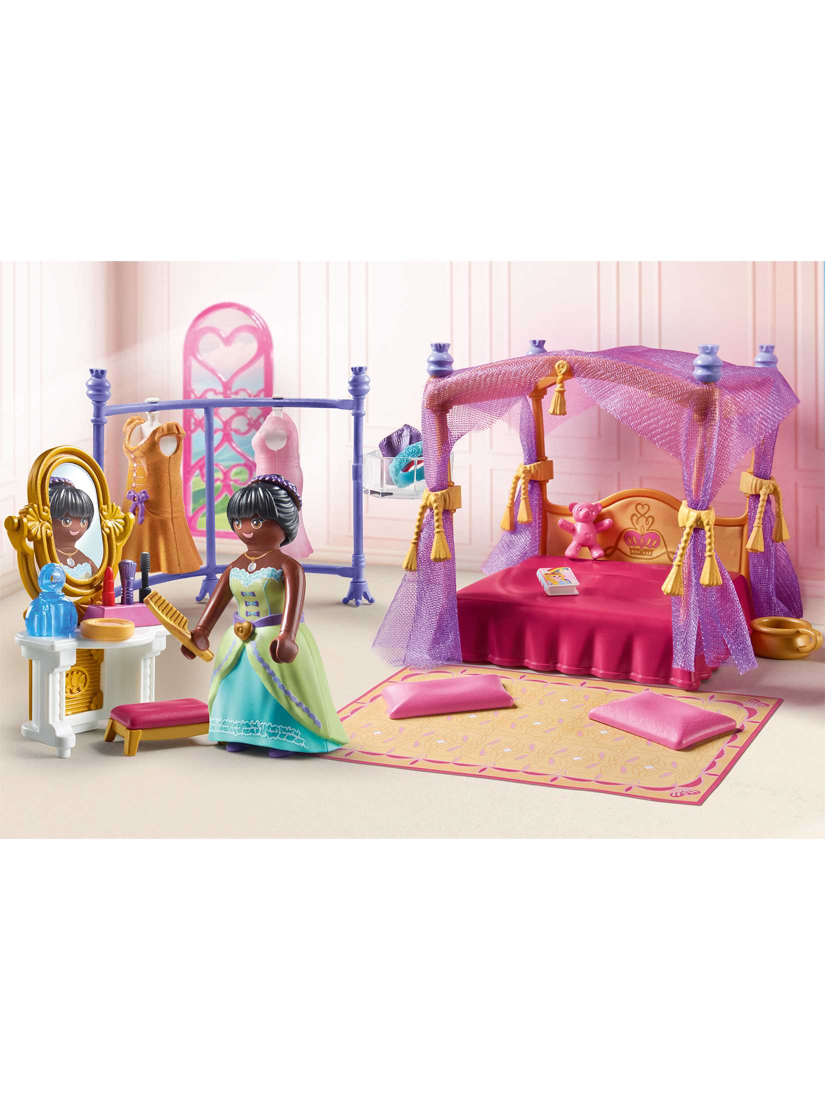 Playmobil 71847 เจ้าหญิง ห้องนอนและห้องแต่งตัว