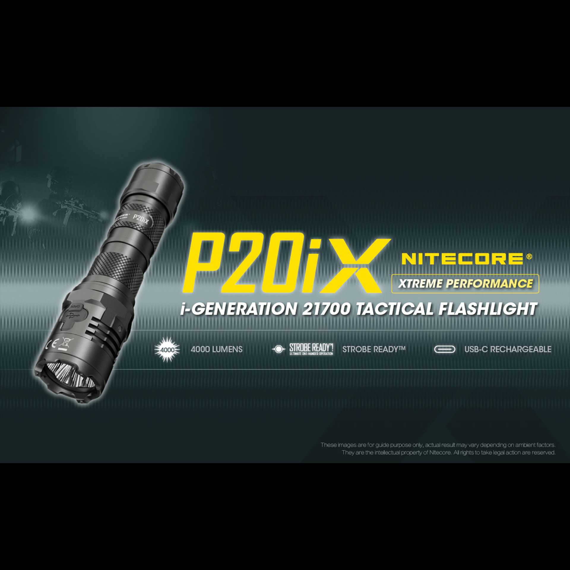 ไฟฉาย Nitecore P20i X แบรนด์ Nitecore
