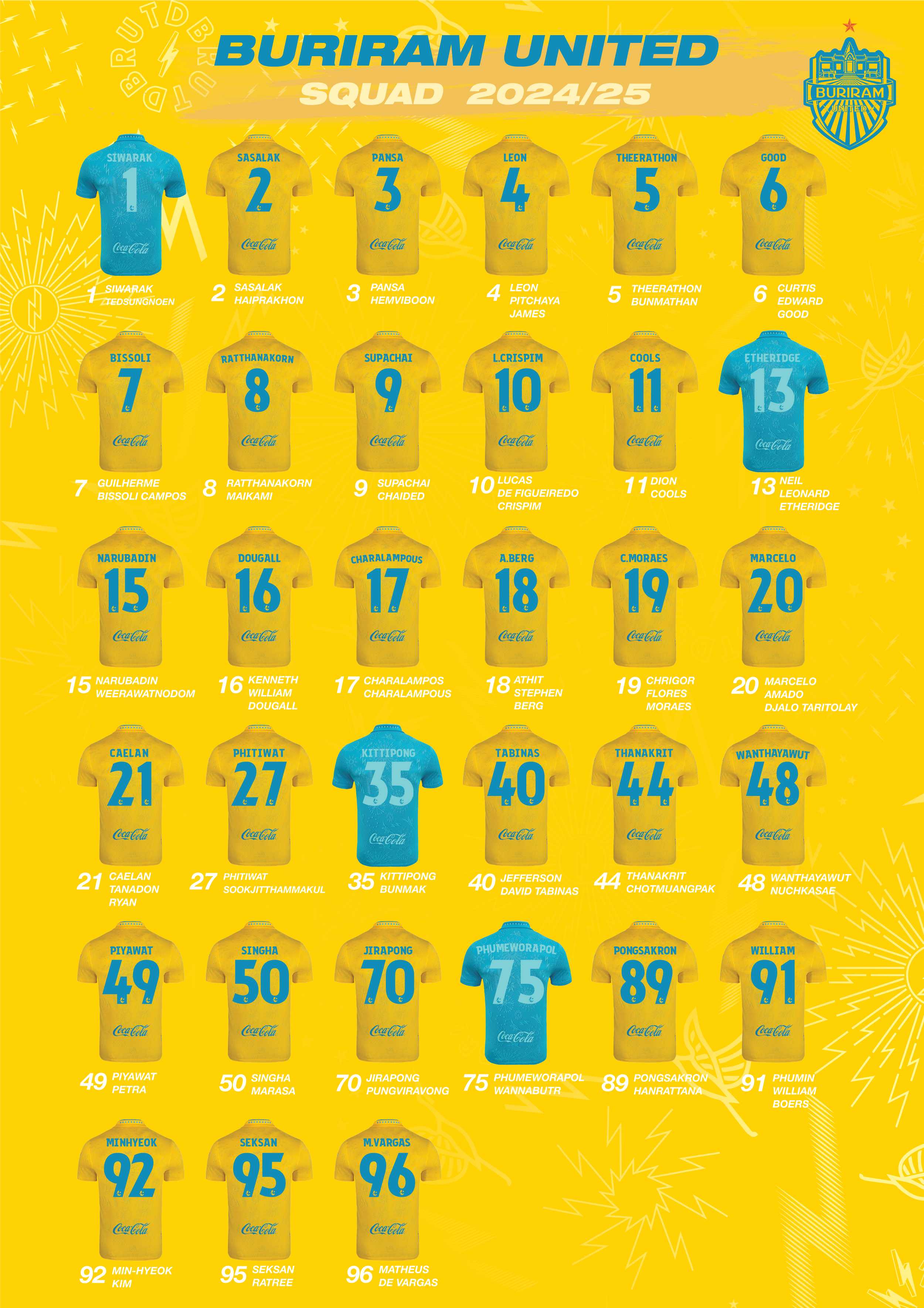 Flex ชุดเบอร์สกรีน เสื้อ Away TPL 2024/25