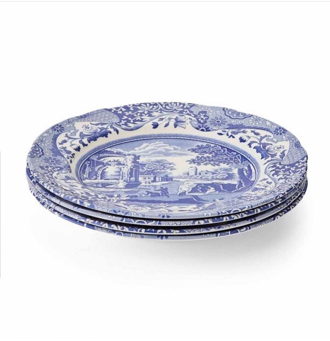 (Pre-order)SPODE BLUE ITTALIAN 9 INCH DINNER PLATE // จานทานข้าว