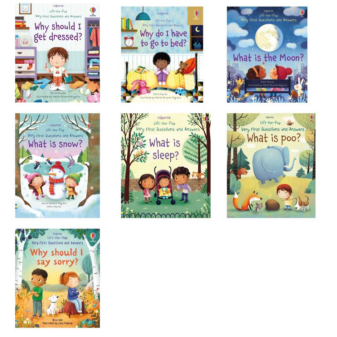 Usborne - Lift the Flap Very First Q&A Series