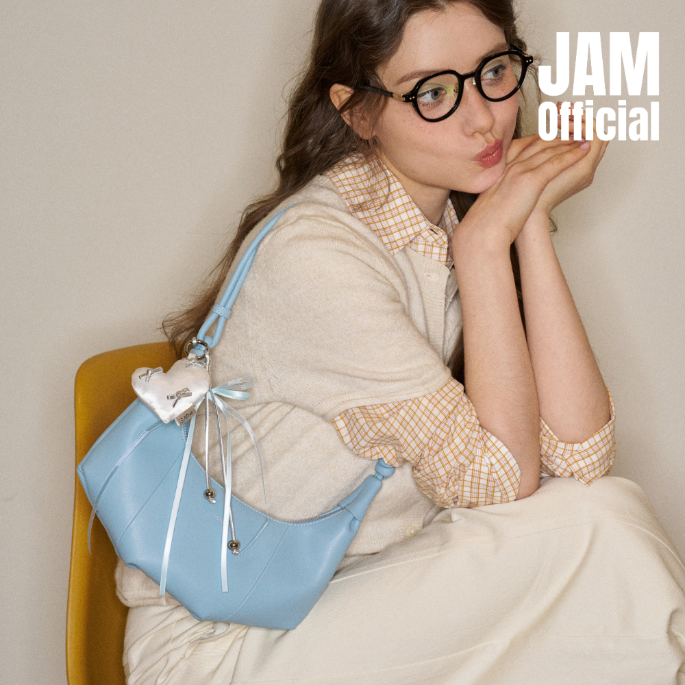 JAM | MUVA - Midi Croissant - กระเป๋าสะพายข้าง หนังวัว ปรับเป็นครอสบอดี้ได้