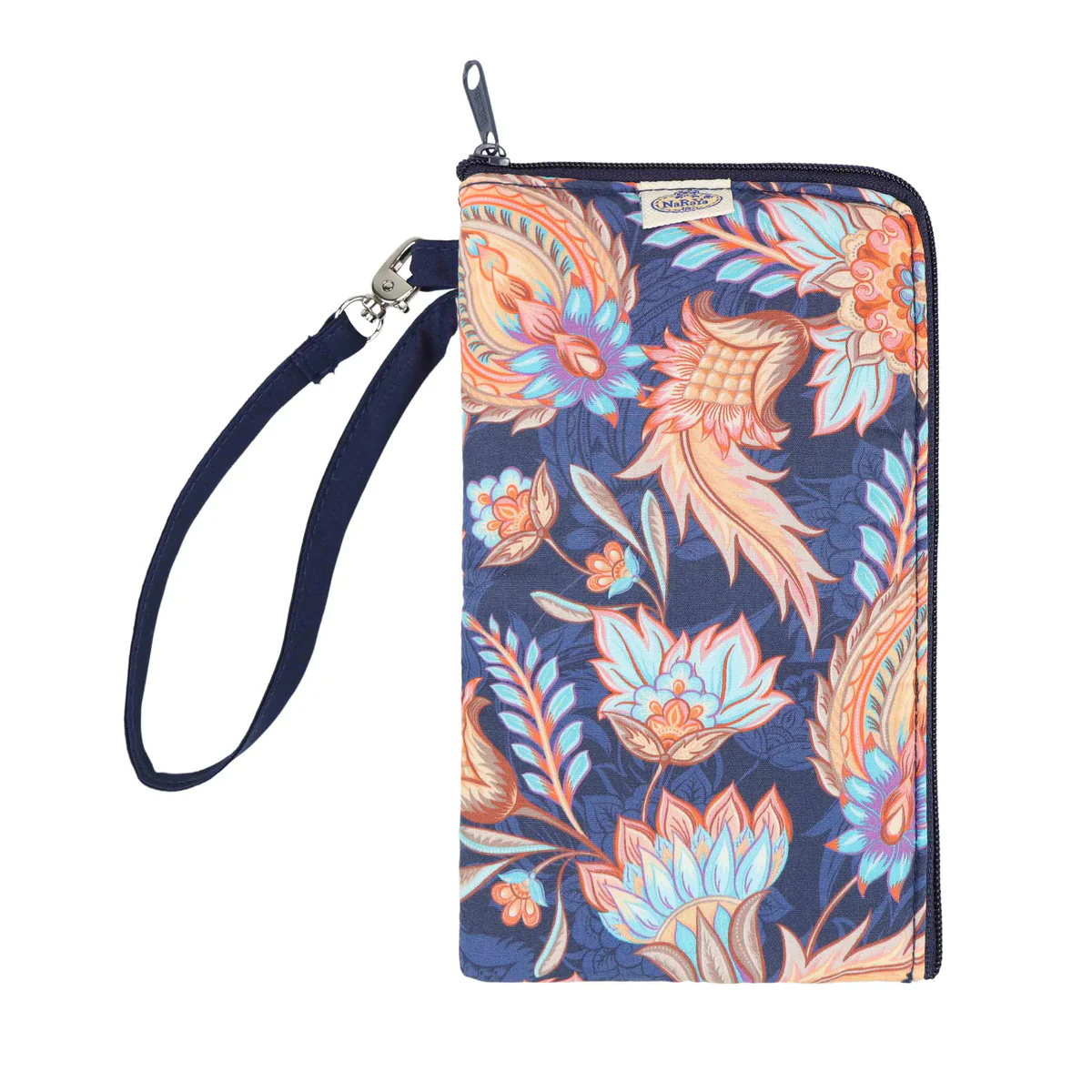 กระเป๋าโทรศัพท์มือถือ นารายา NaRaYa Mobile Phone Bag ลายกราฟิกน้ำเงิน
