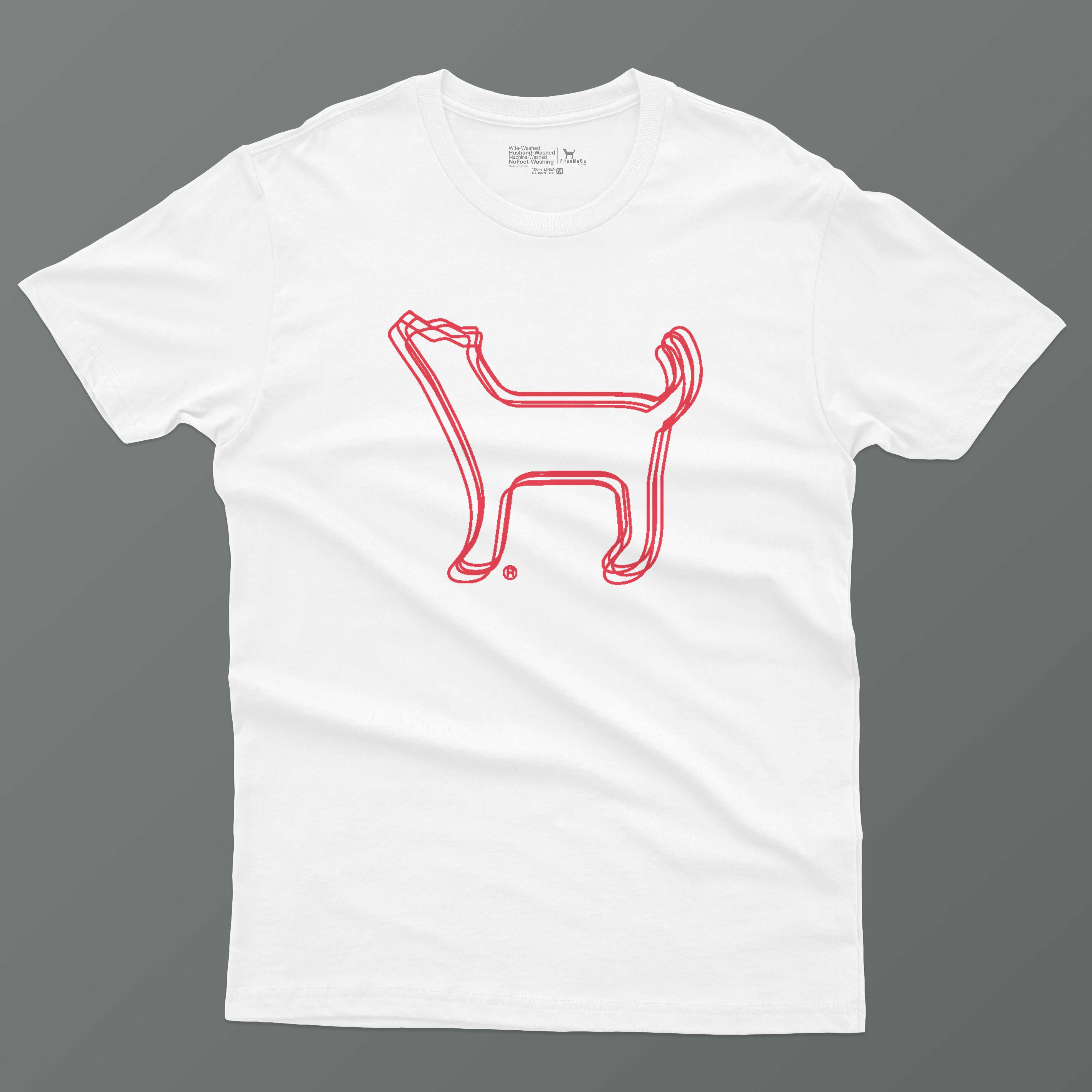 เสื้อยืดลายหมาสั่น