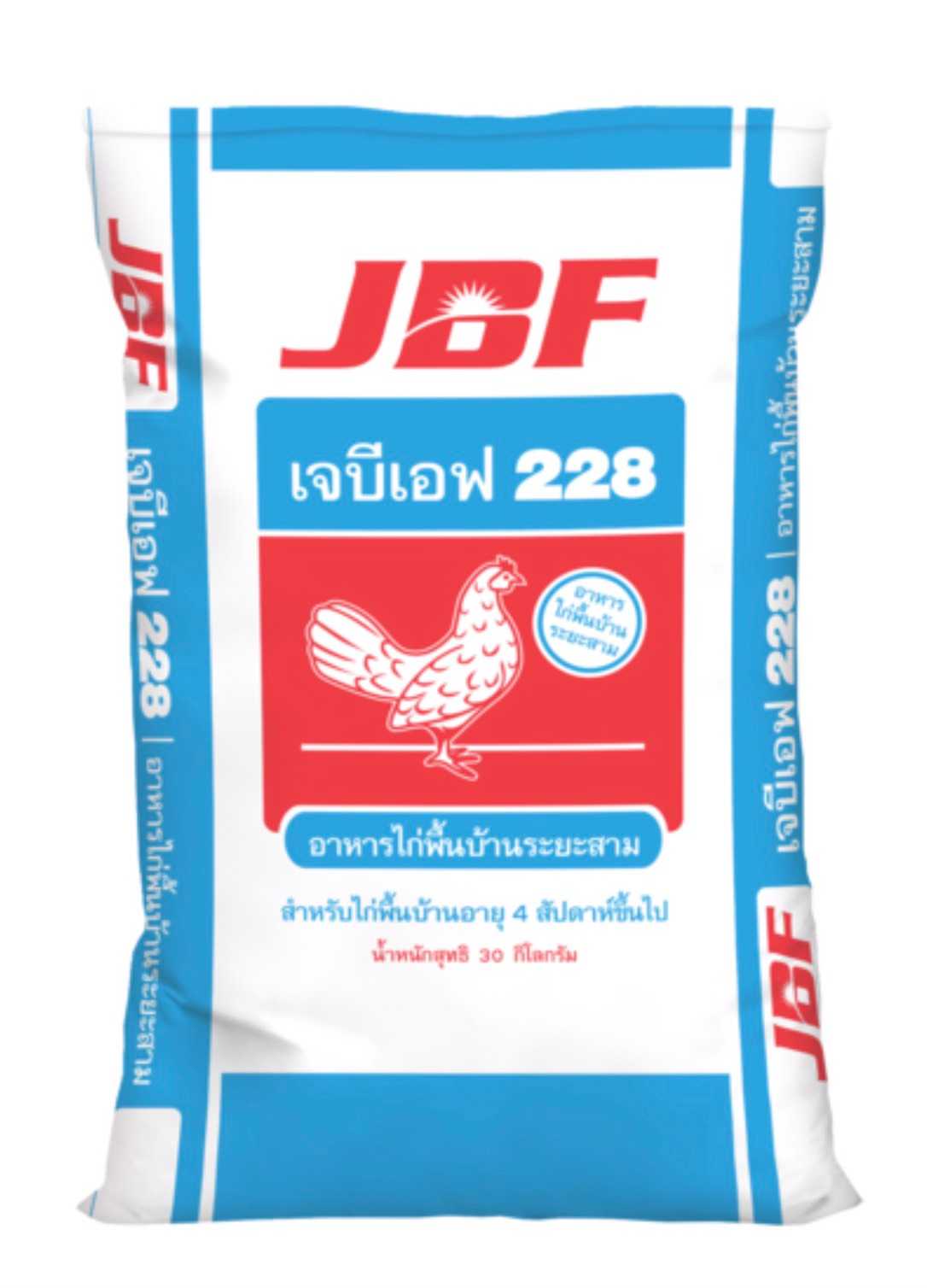 อาการไก่ JBF 228 ไก่รุ่น 30 kg.