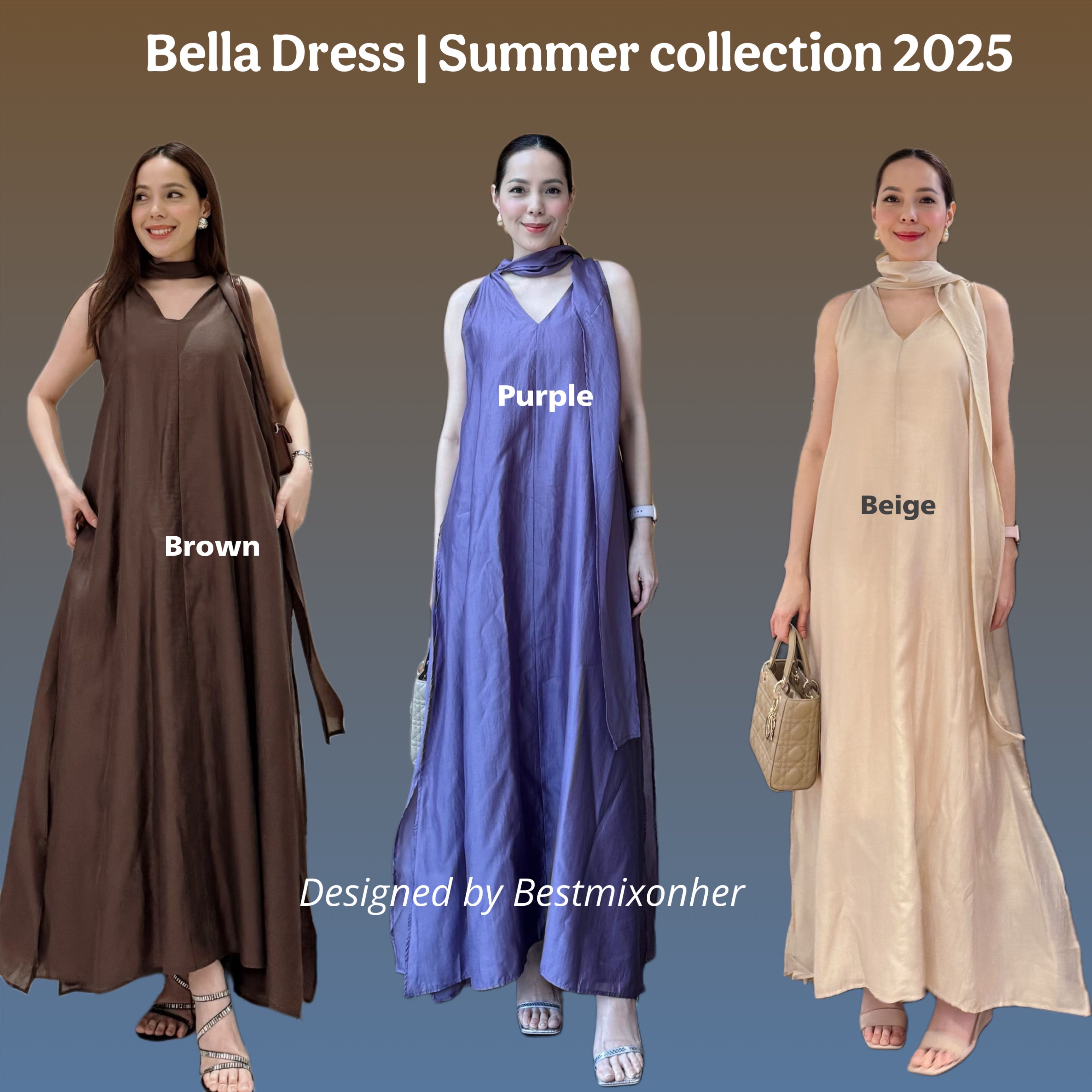 🤎 Bella Dress | Summer collection 