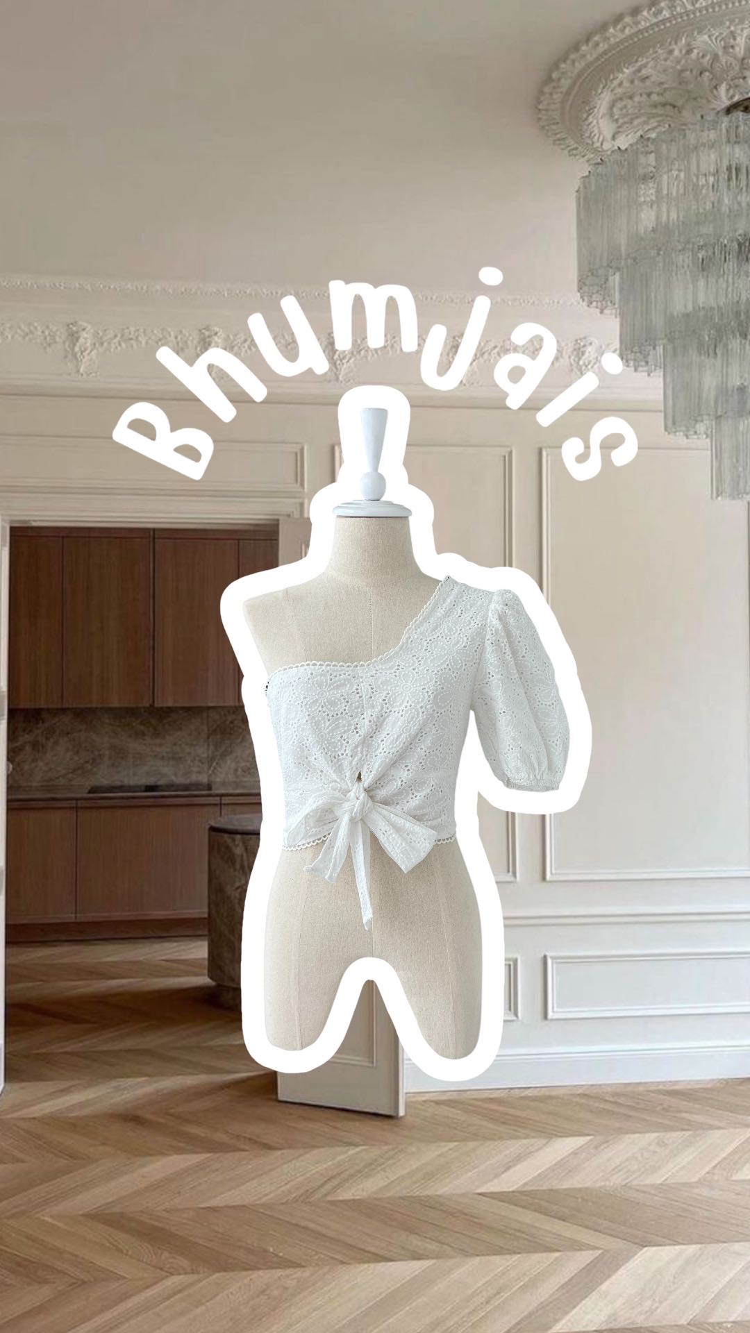 #BJLaceCrop251207 (590THB)