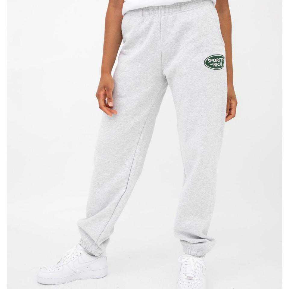 ( SALE ) SPORTY AND RICH JOGGER PANT ( EMBROIDERY LOGO )