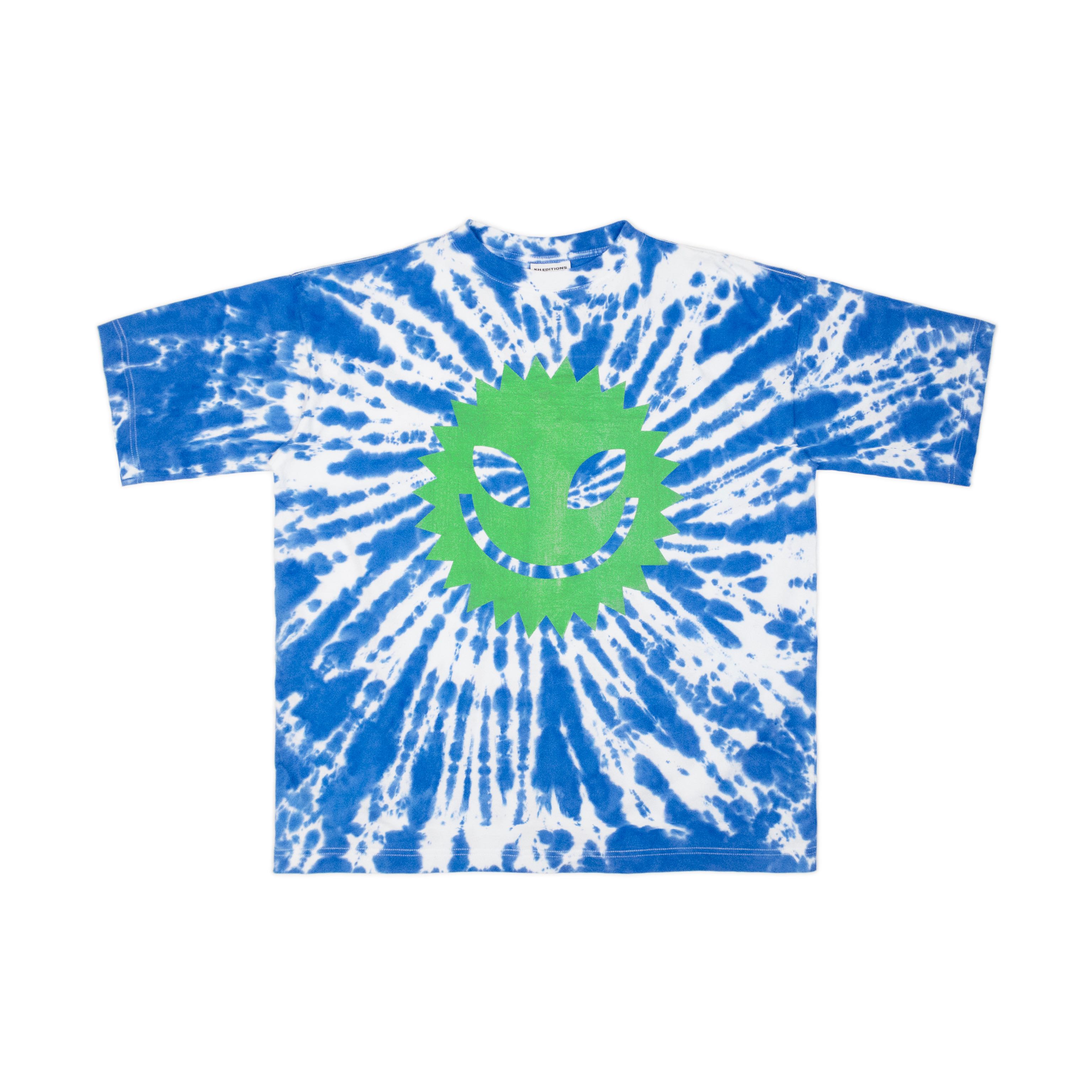 GRAPHIC PRINT WITH TIE DYE T-SHIRT | เสื้อยืดแขนสั้น พิมพ์ลายและมัดย้อม