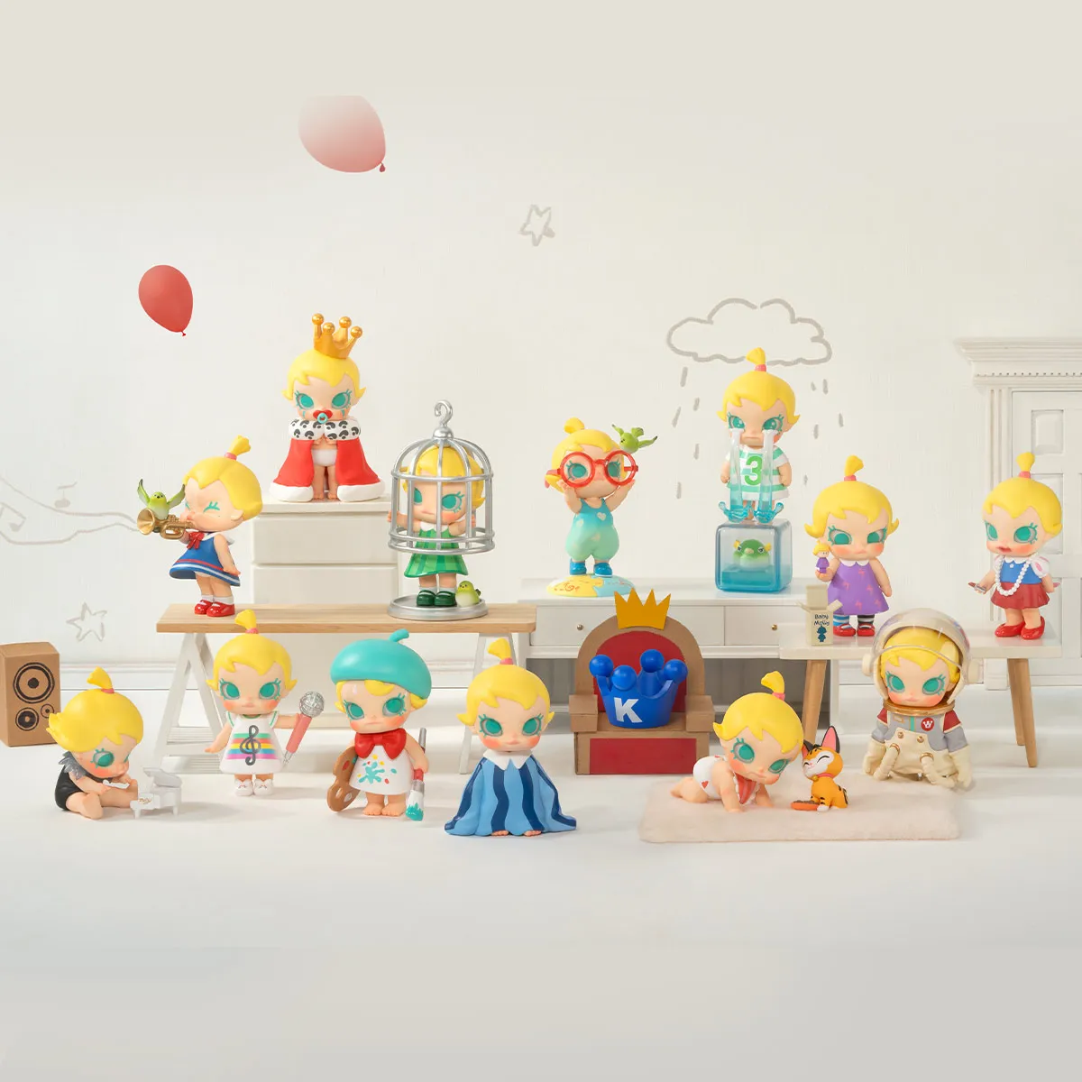 (พร้อมส่ง) Baby Molly ‘When I was three!’ Series Figures