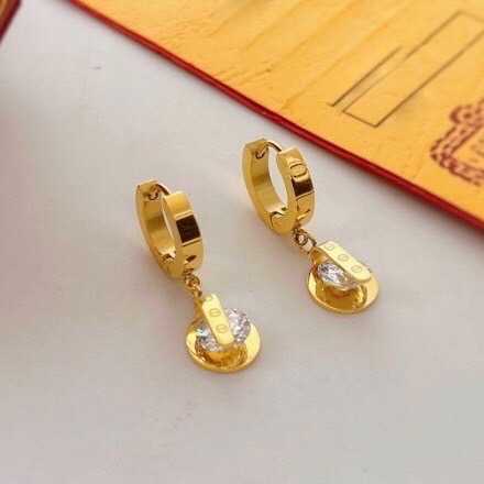 ต่างหูห่วง Cartier