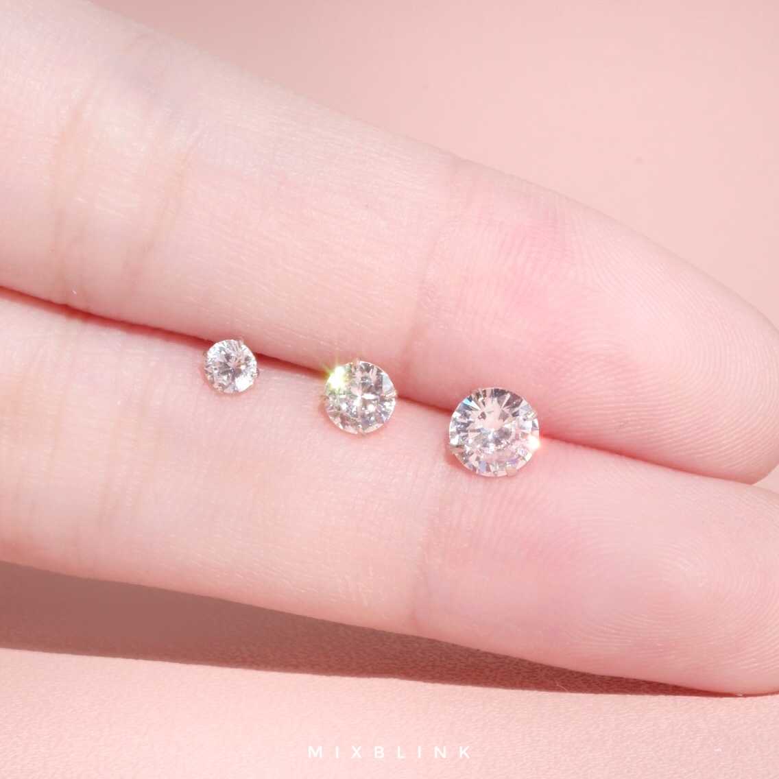 ต่างหู Irene Set - ส่งฟรี EMS ( เงินแท้ 92.5% ) #E12