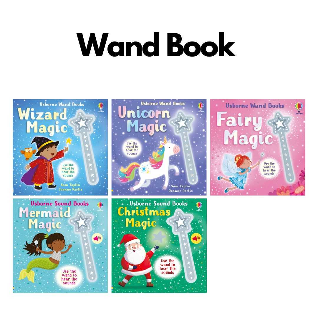 หนังสือมีเสียง Usborne - Wand Book Series