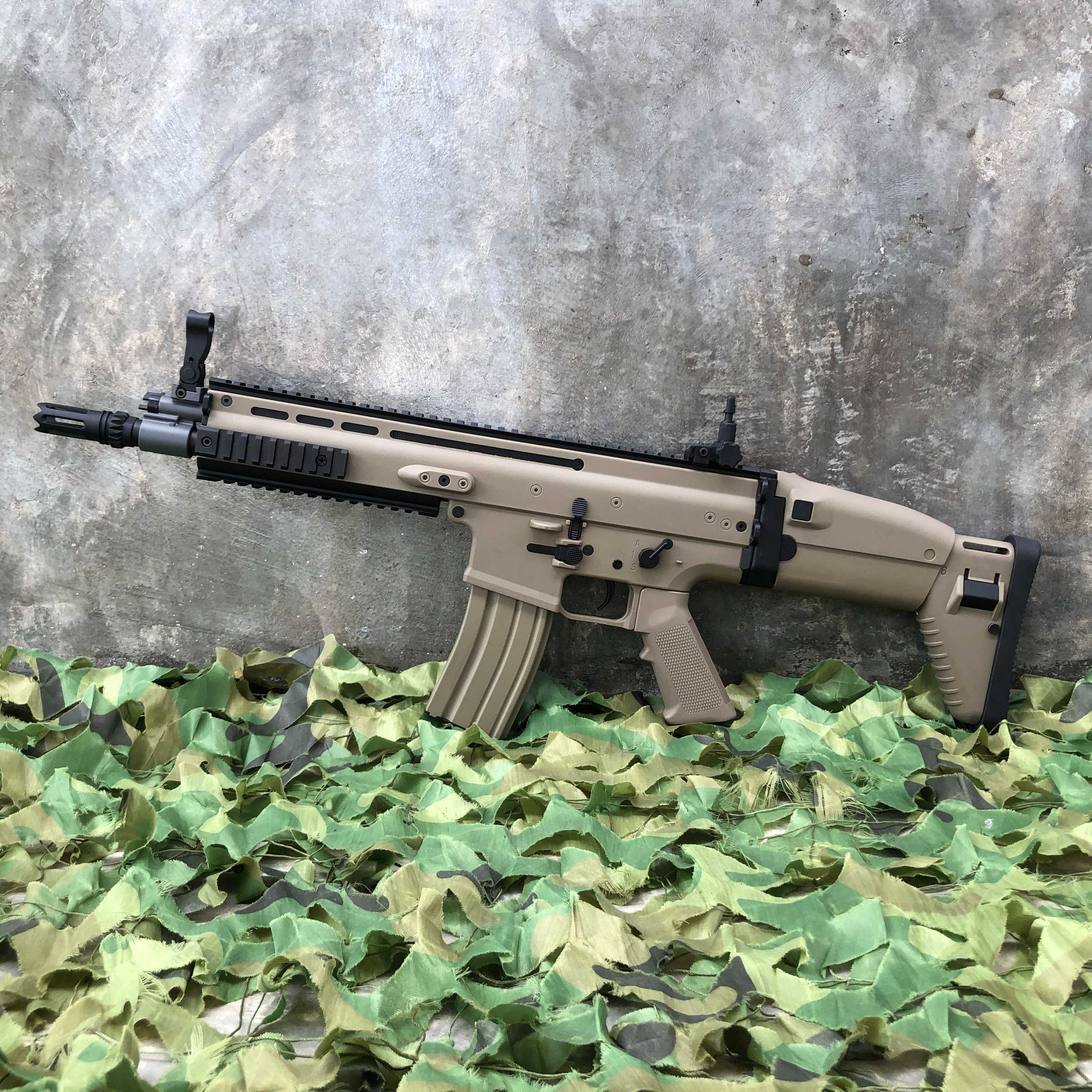 ปืนเจลไฟฟ้า รุ่น   SCAR-L (Semi Auto&Full Auto)