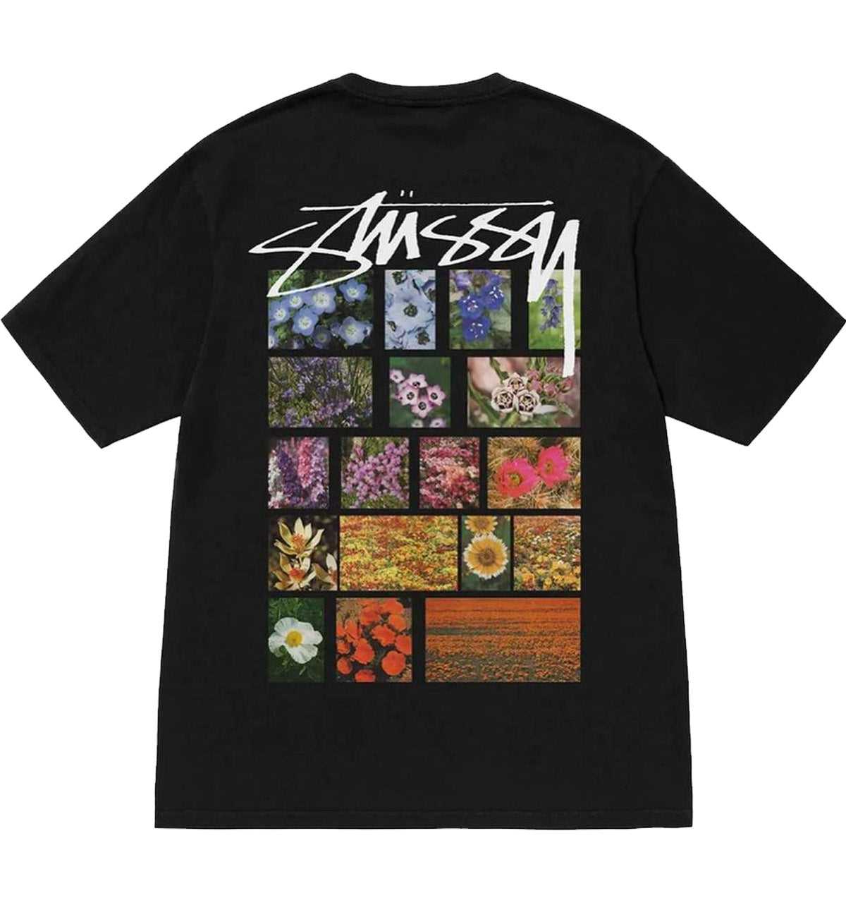 Stussy Flower Grid Black(Us)