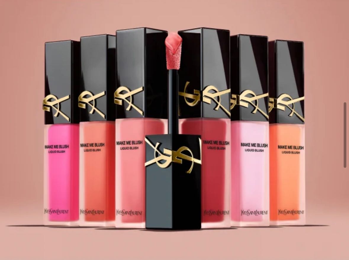  YSL 'MAKE ME BLUSH' LIQUID BLUSH  15ml 