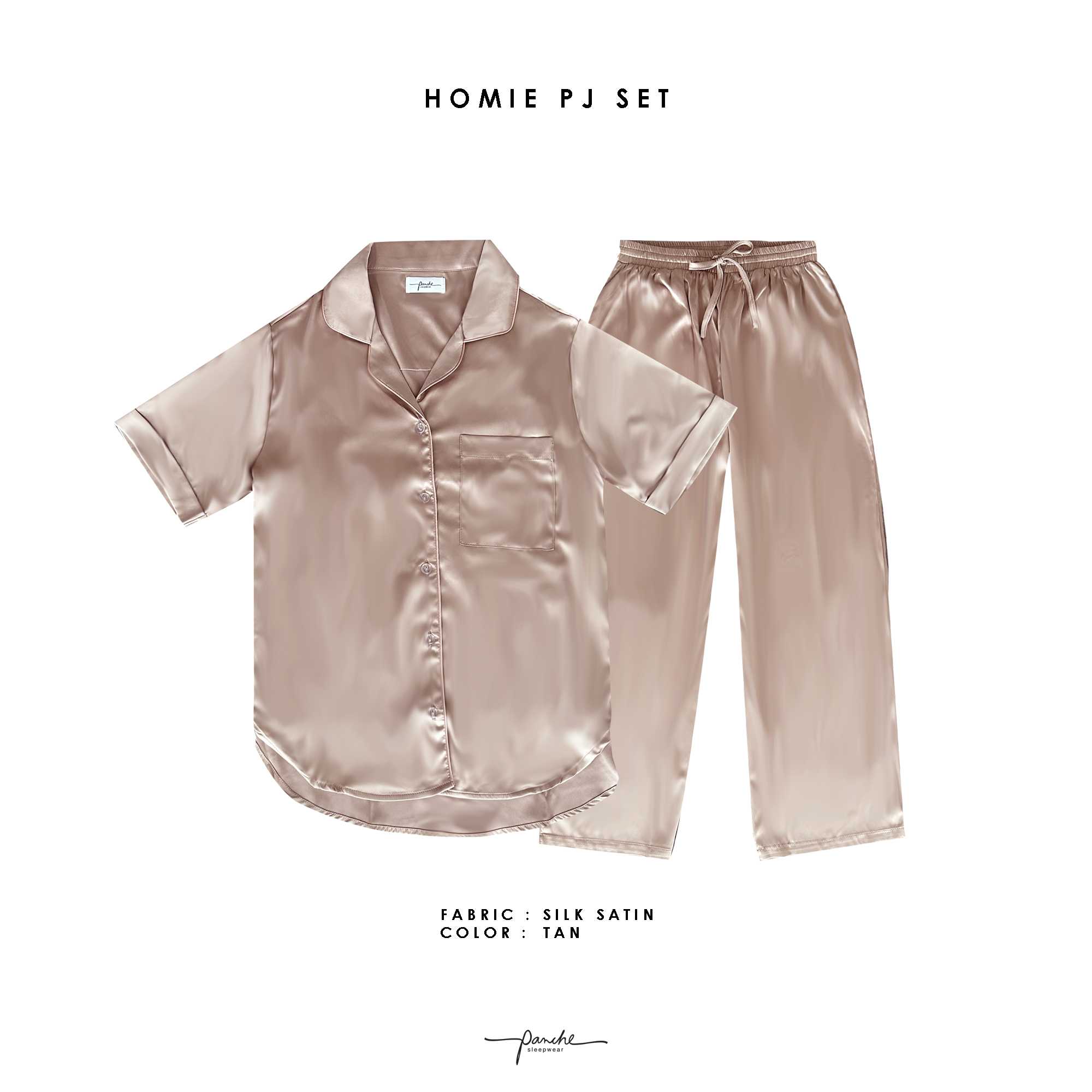 Homie PJ Set - Tan