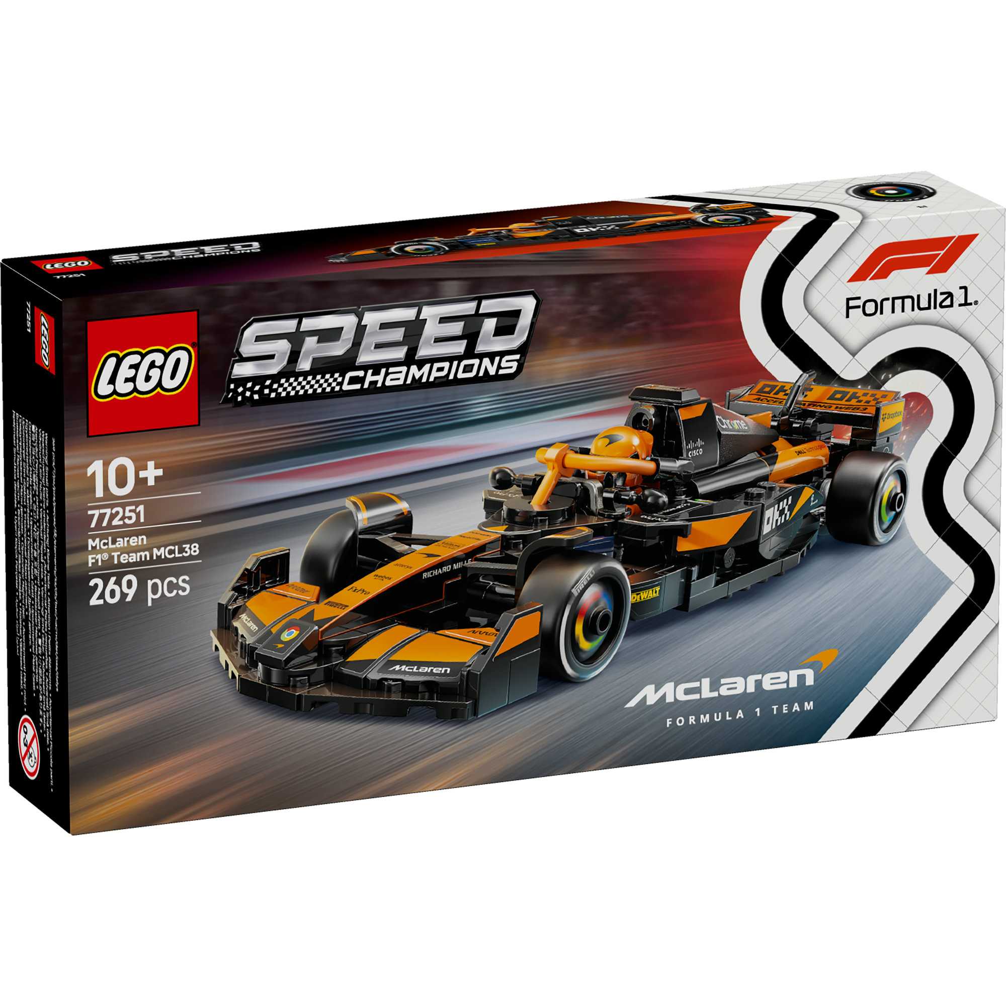 LEGO 77251 McLaren F1 Team MCL38 Race Car