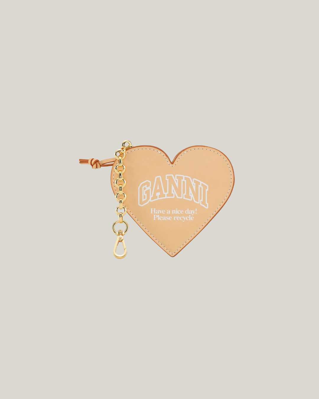 GANNI | Coin Purse Keychain พวงกุญแจห้อยกระเป๋า