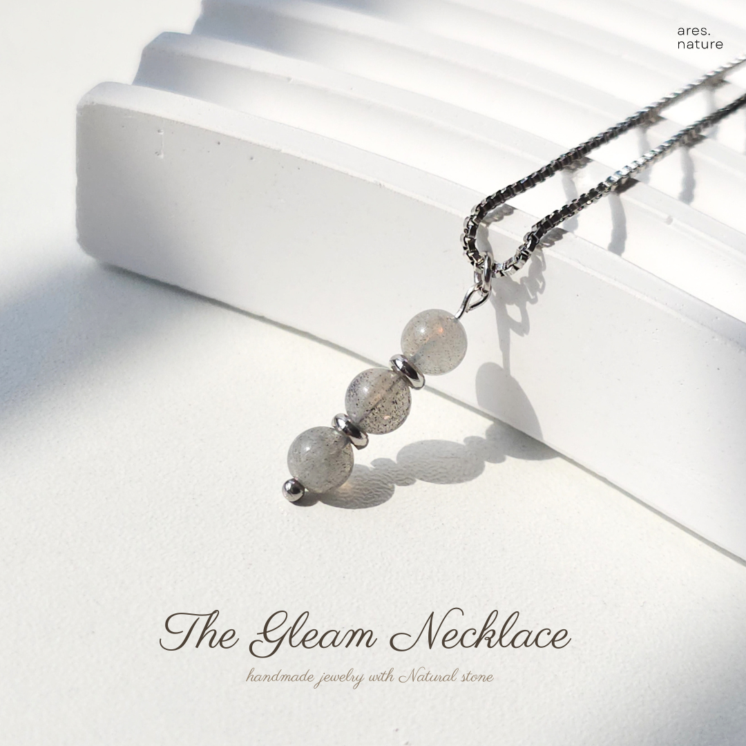 ares.nature - สร้อยหินรุ่น Gleam  เลือกหินเองได้ สร้อยหินแท้