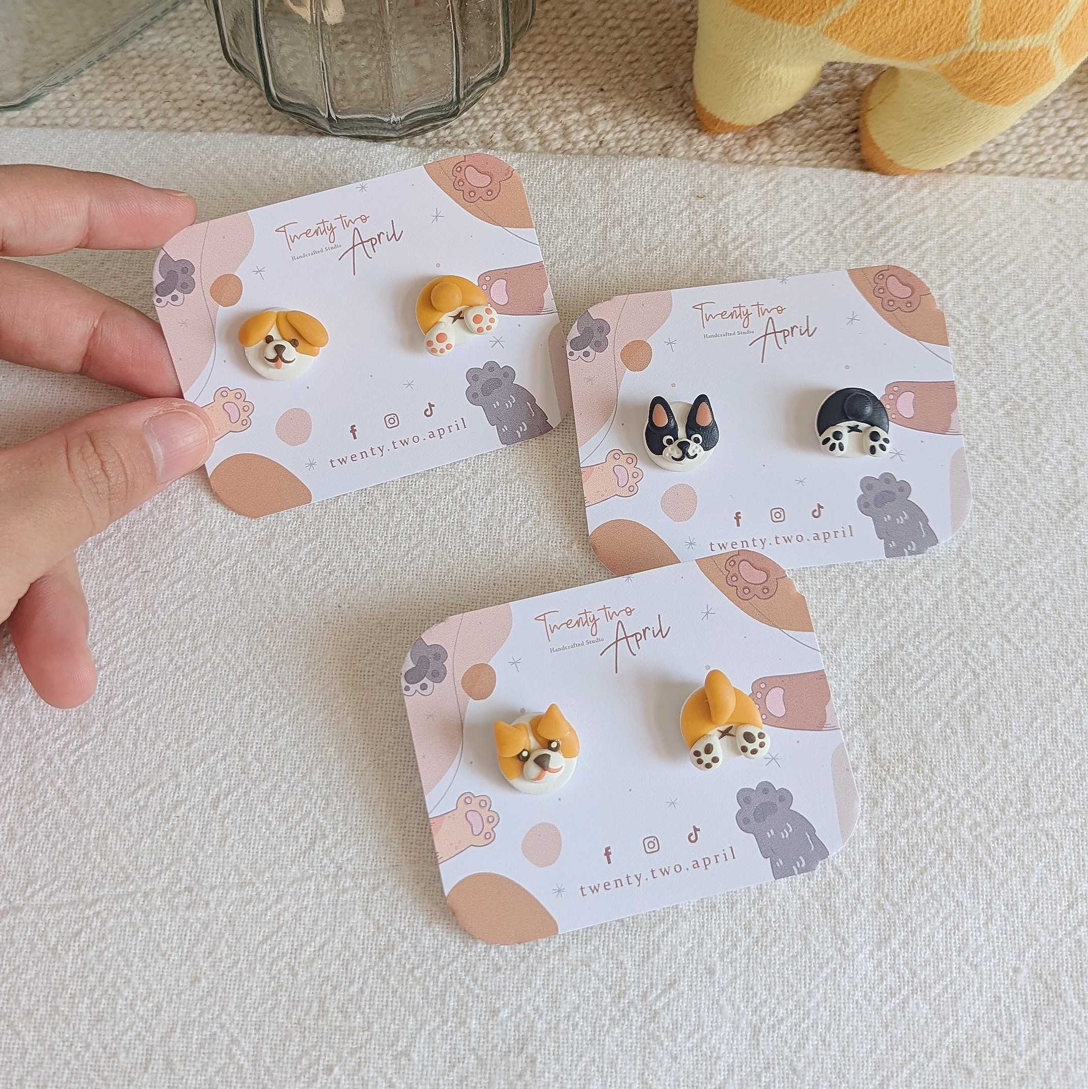 ต่างหูน้องหมา 🐩🐕 Woofwoof Earring