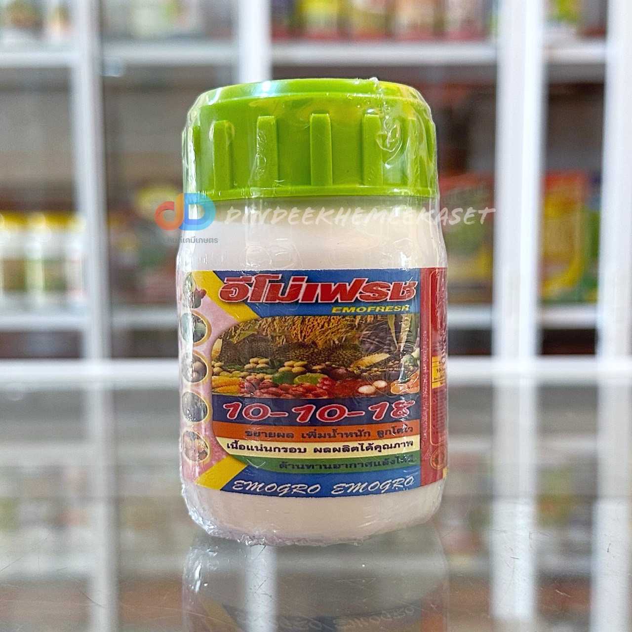 ปุ๋ยน้ำ 10-10-18 + ซิลคอน ปุ๋ยน้ำทางใบ ขนาด 100 ซีซี ขยายผล