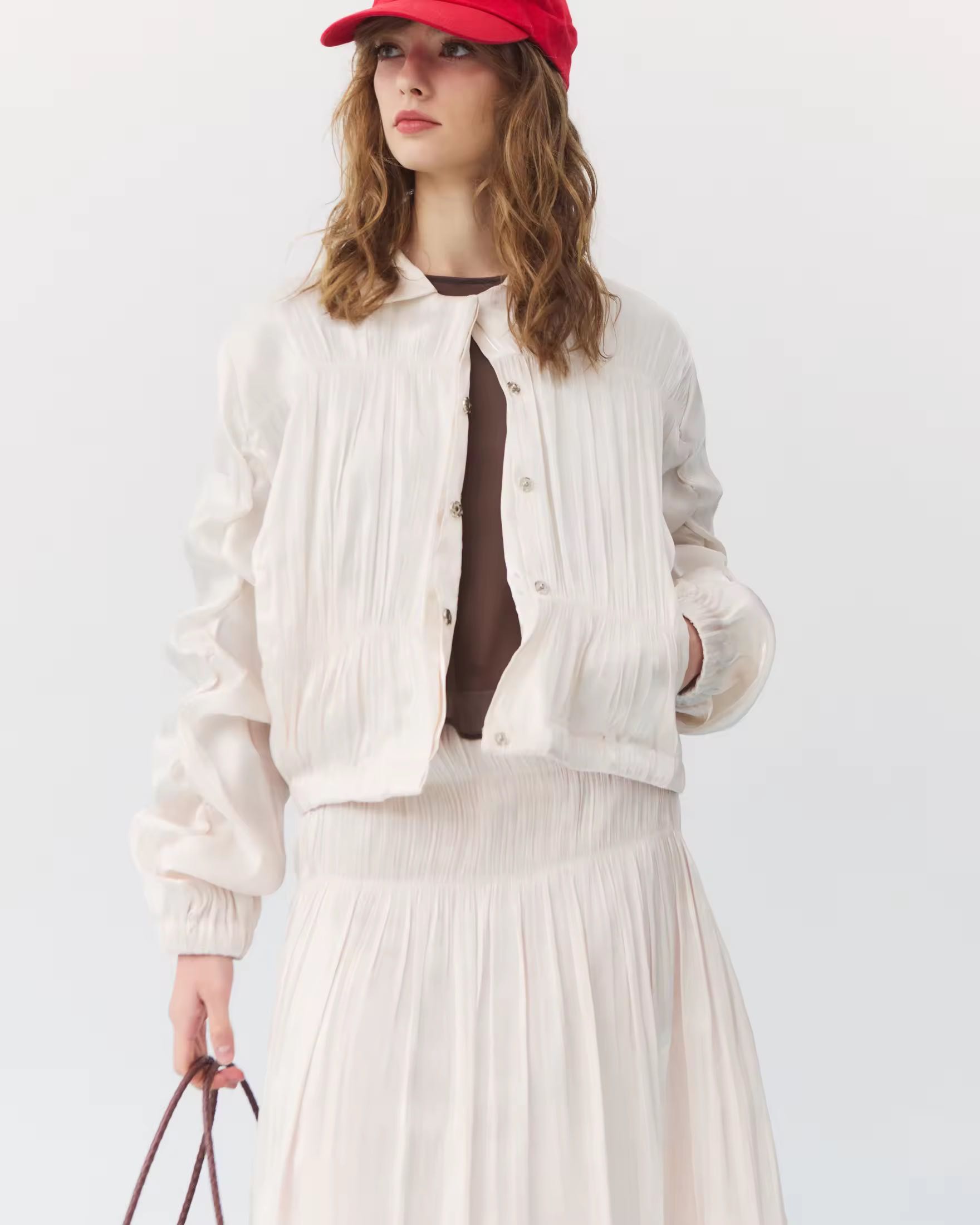 Pudee - FROST SMOCKED JACKET