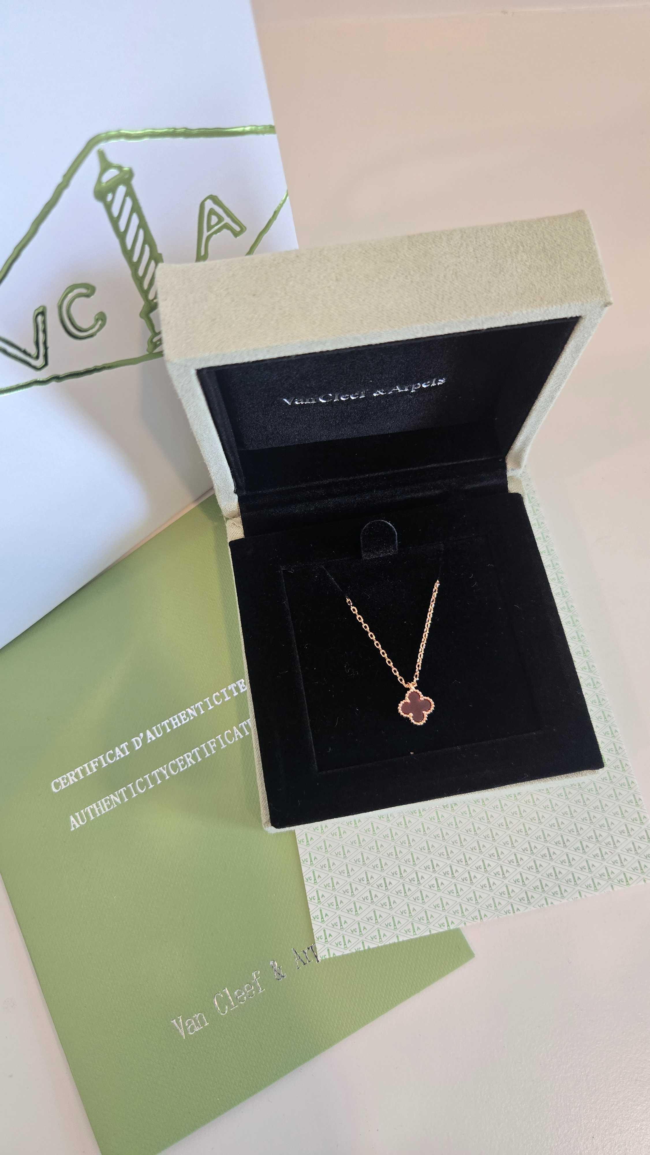 สร้อยคอ มินิ แดง-โรสโกล  nobox 