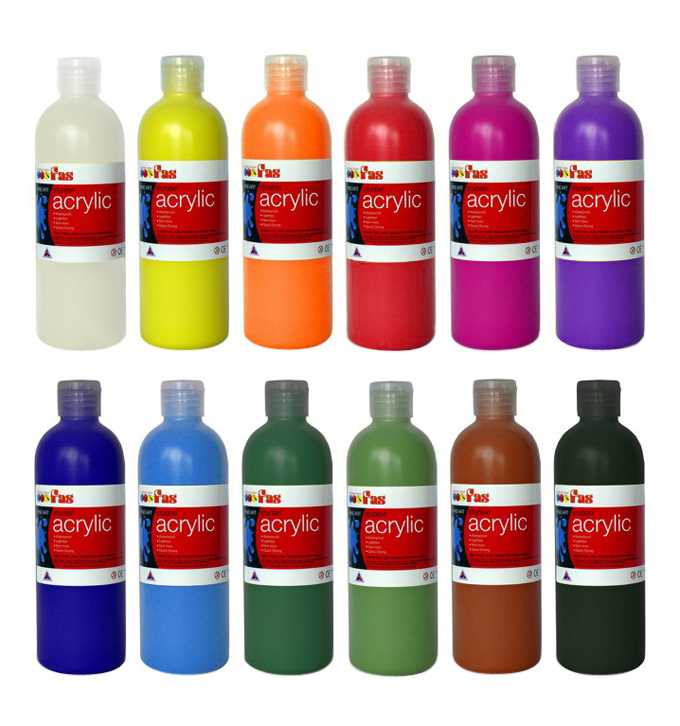 FAS Fine Art Student Acrylic 500 ml (สีอะคริลิค)